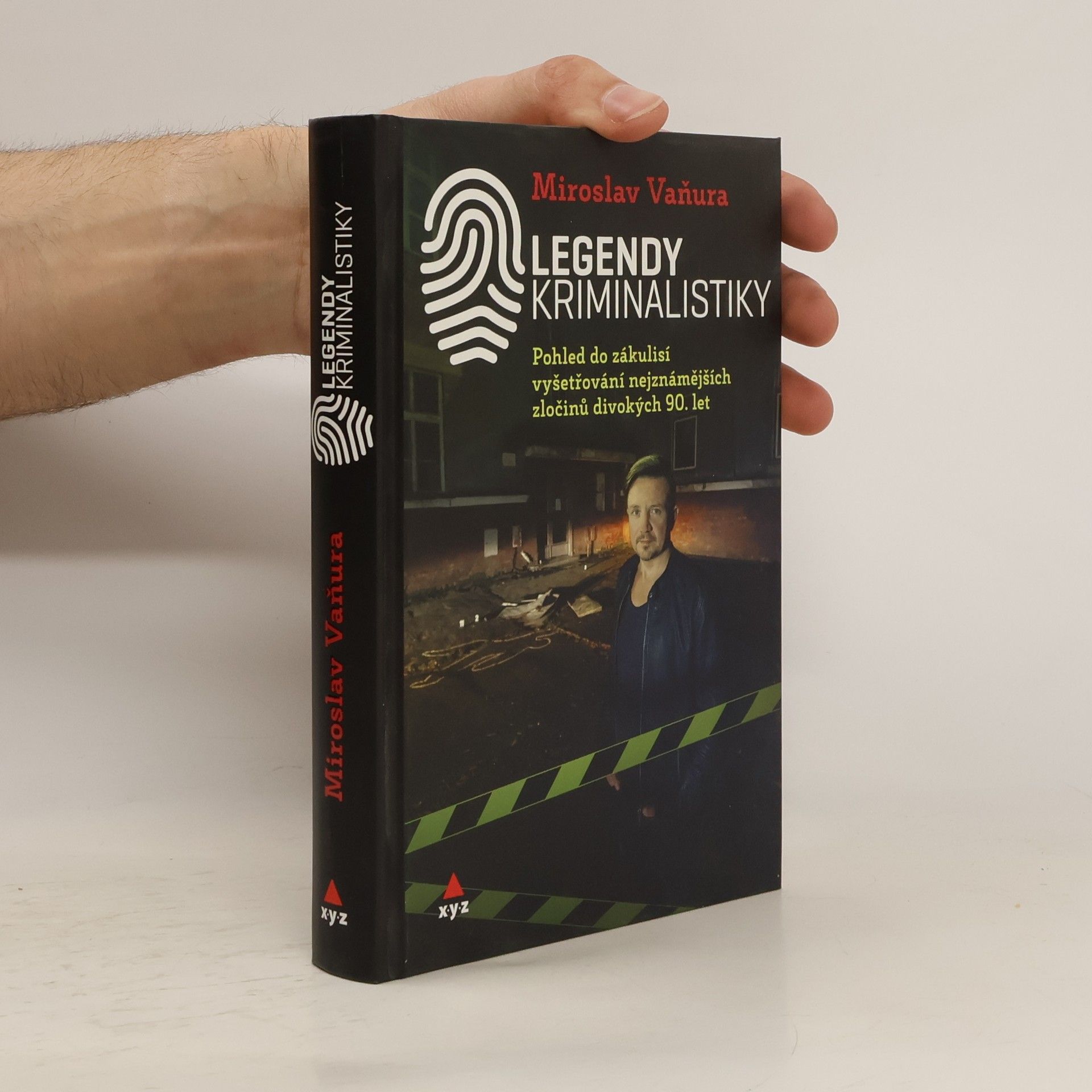 Miroslav Vaňura Legendy kriminalistiky. Pohled do zákulisí vyšetřování nejznámějších zločinů divokých 90. let