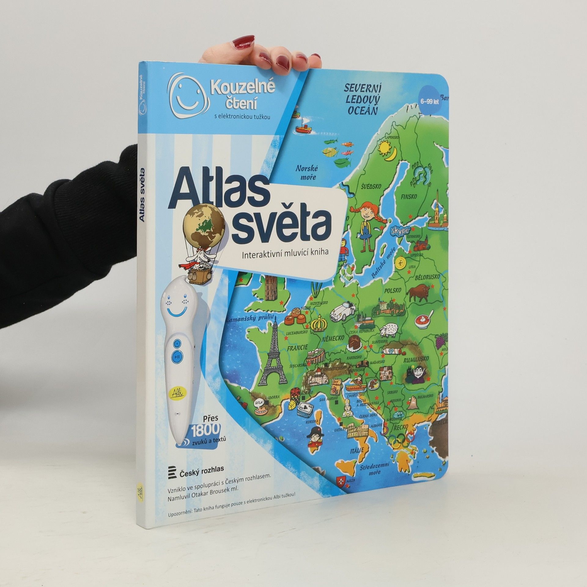 Tereza Kocová Atlas světa. Interaktivní mluvící kniha