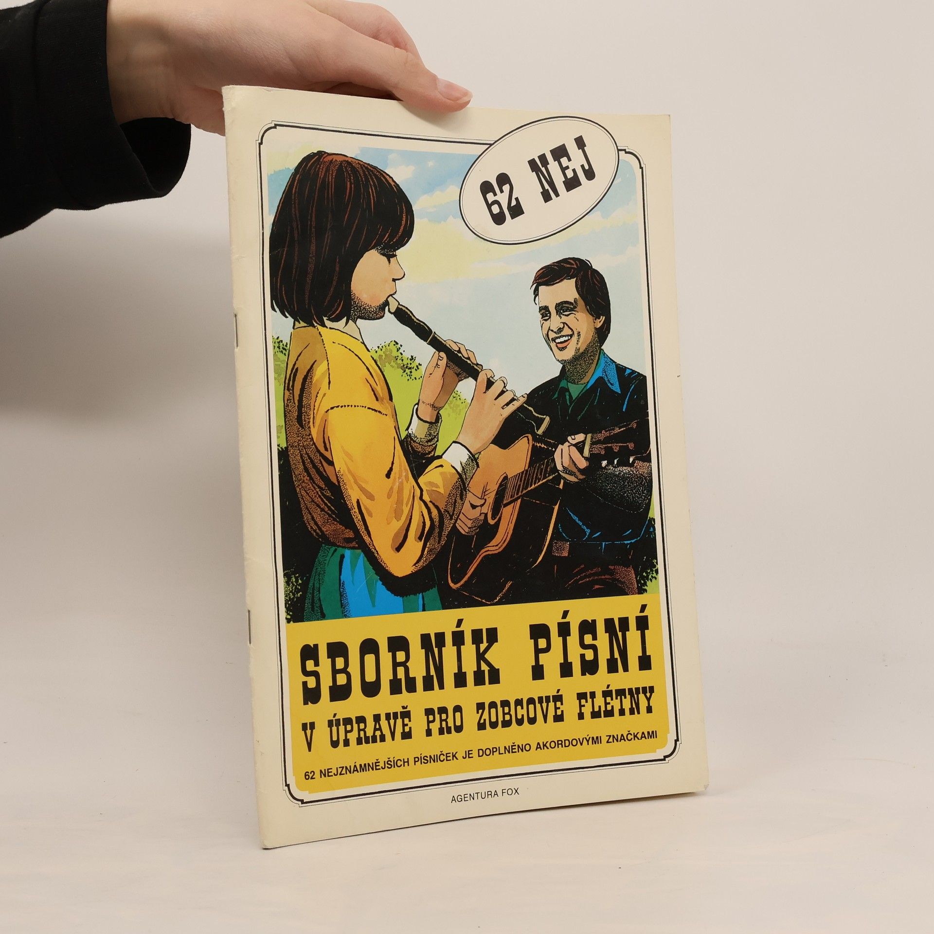 Jiří Lukšů Sborník písní v úpravě pro zobcové flétny