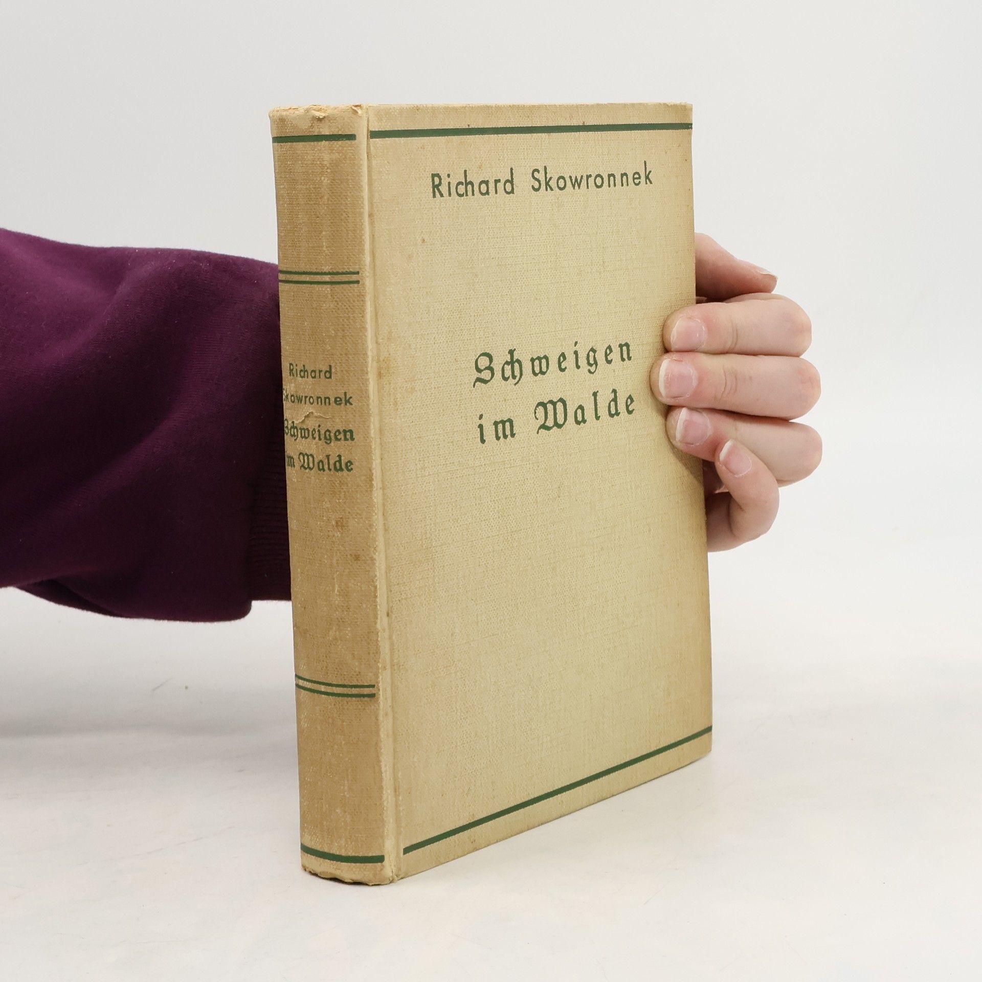 Richard Skowronnek Schweigen im Walde