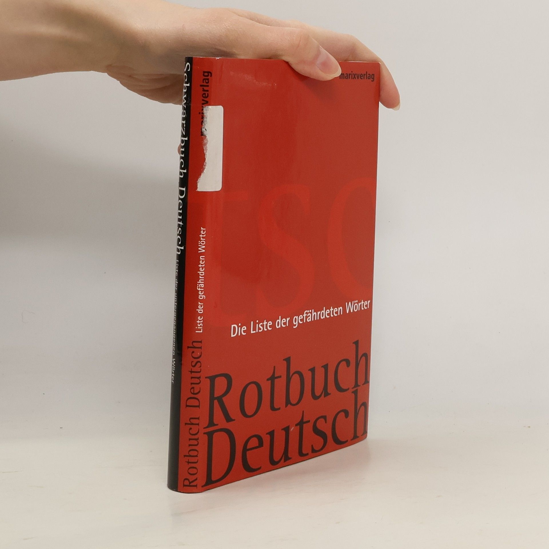 Johannes Thiele Rotbuch Deutsch