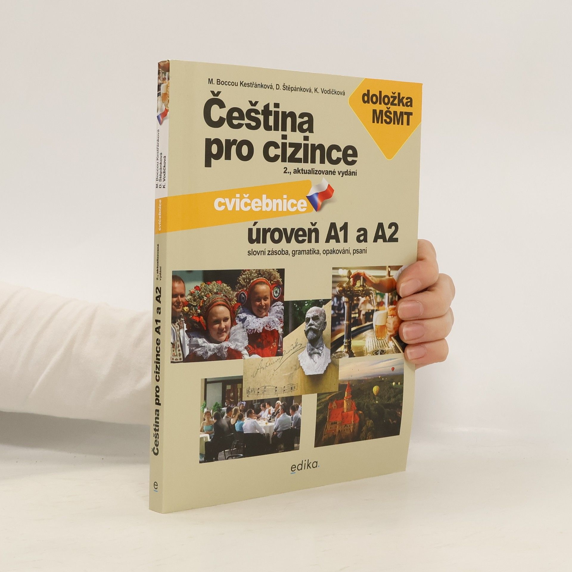 Čeština pro cizince. Cvičebnice. Úroveň A1 a A2