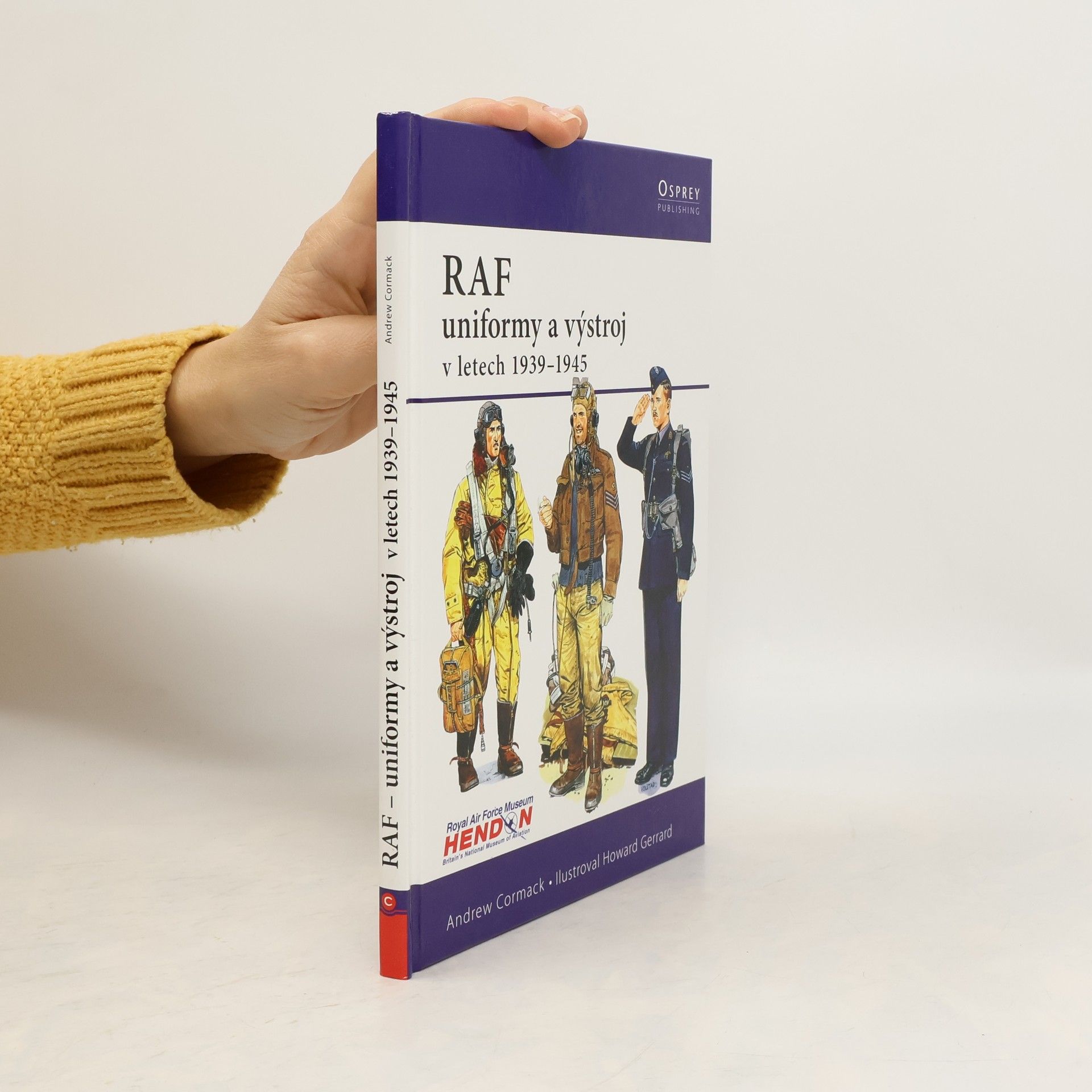 Andrew Cormack RAF - uniformy a výstroj v letech 1939-1945