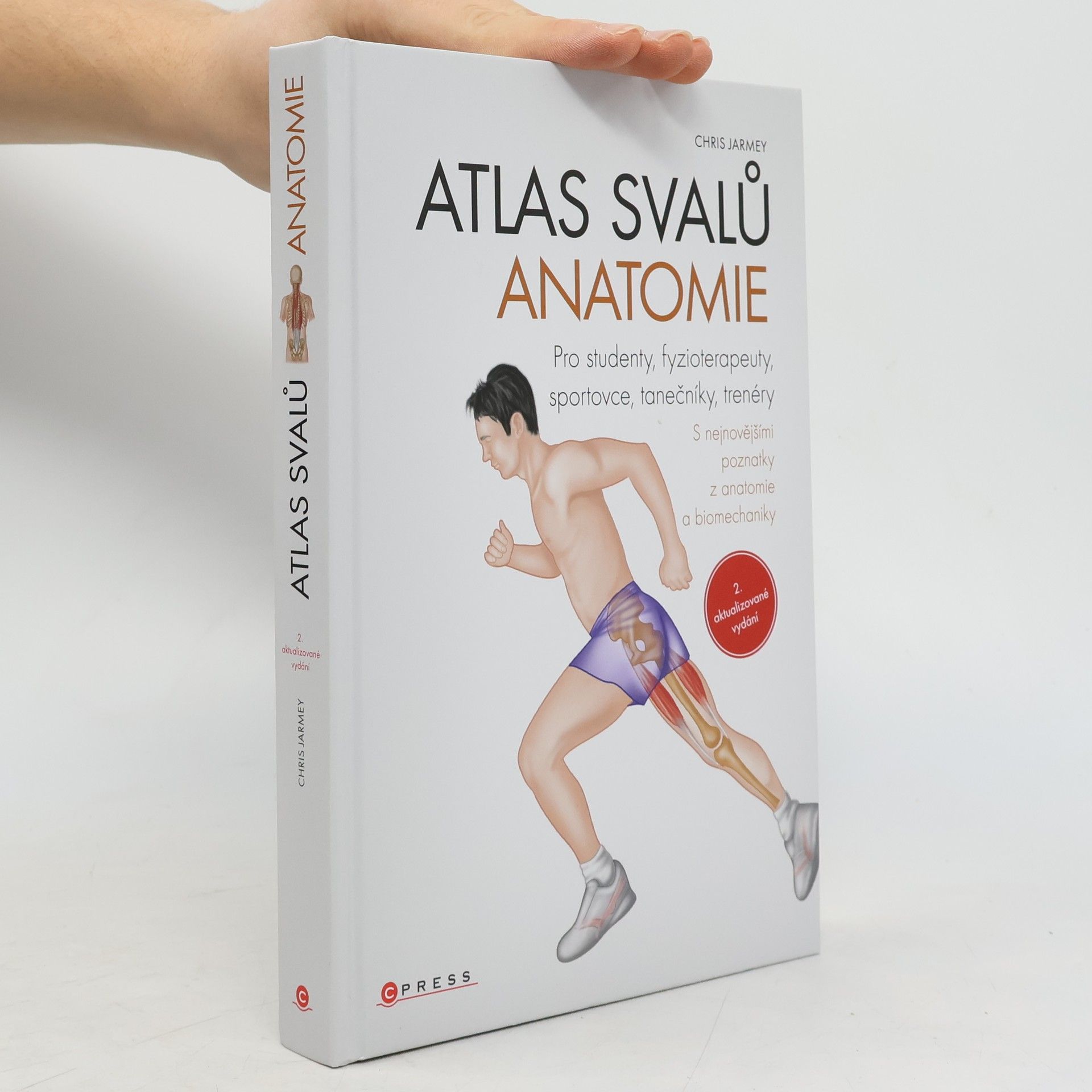 Chris Jarmey Atlas svalů - anatomie