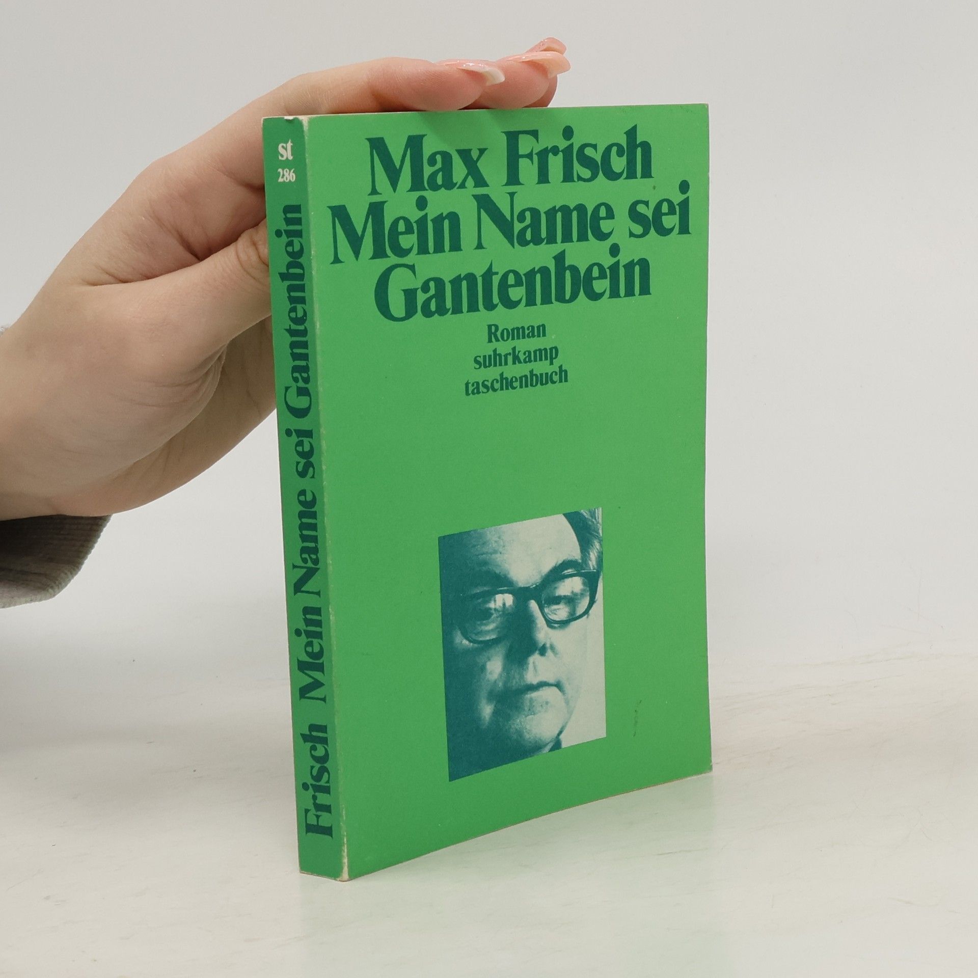 Max Frisch Mein Name sei Gantenbein
