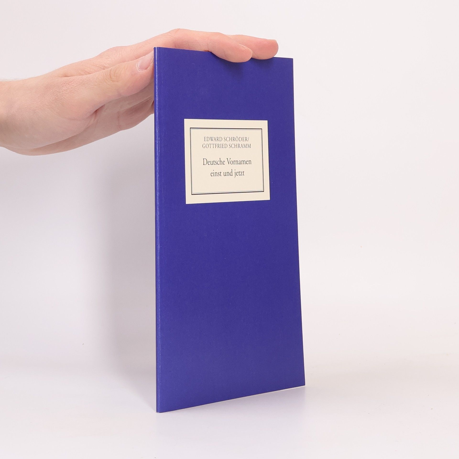 Deutsche Vornamen einst und jetzt