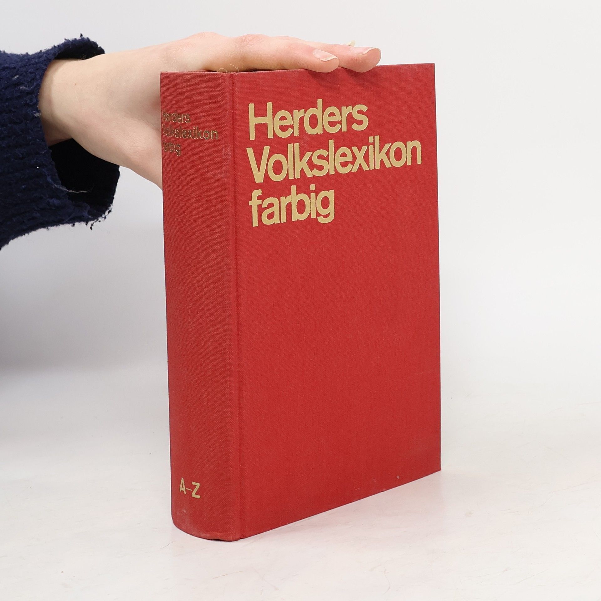 Auteurscollectief Herders Volkslexikon farbig A-Z