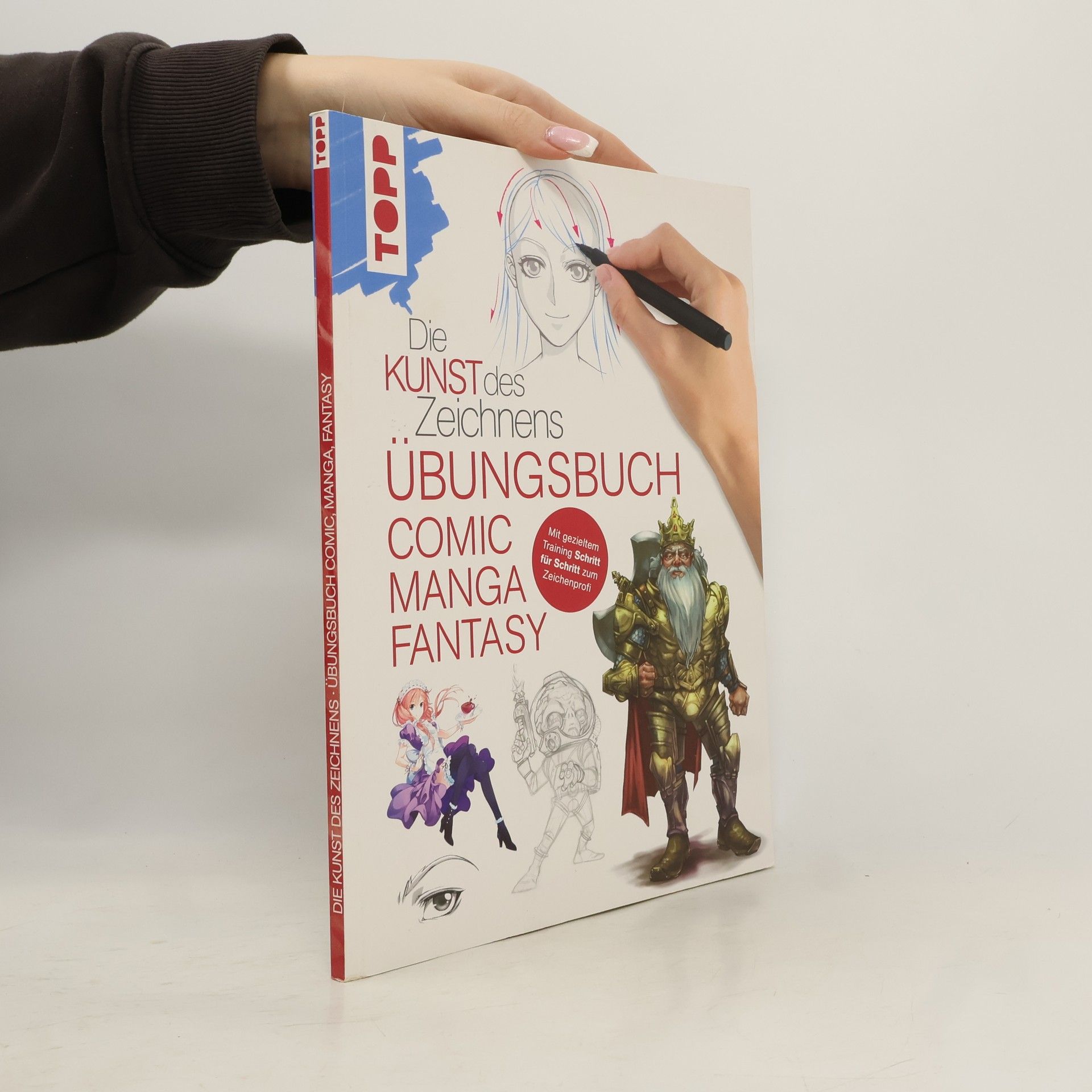 Frechverlag Die Kunst des Zeichnens - Comic Manga Fantasy. Übungsbuch