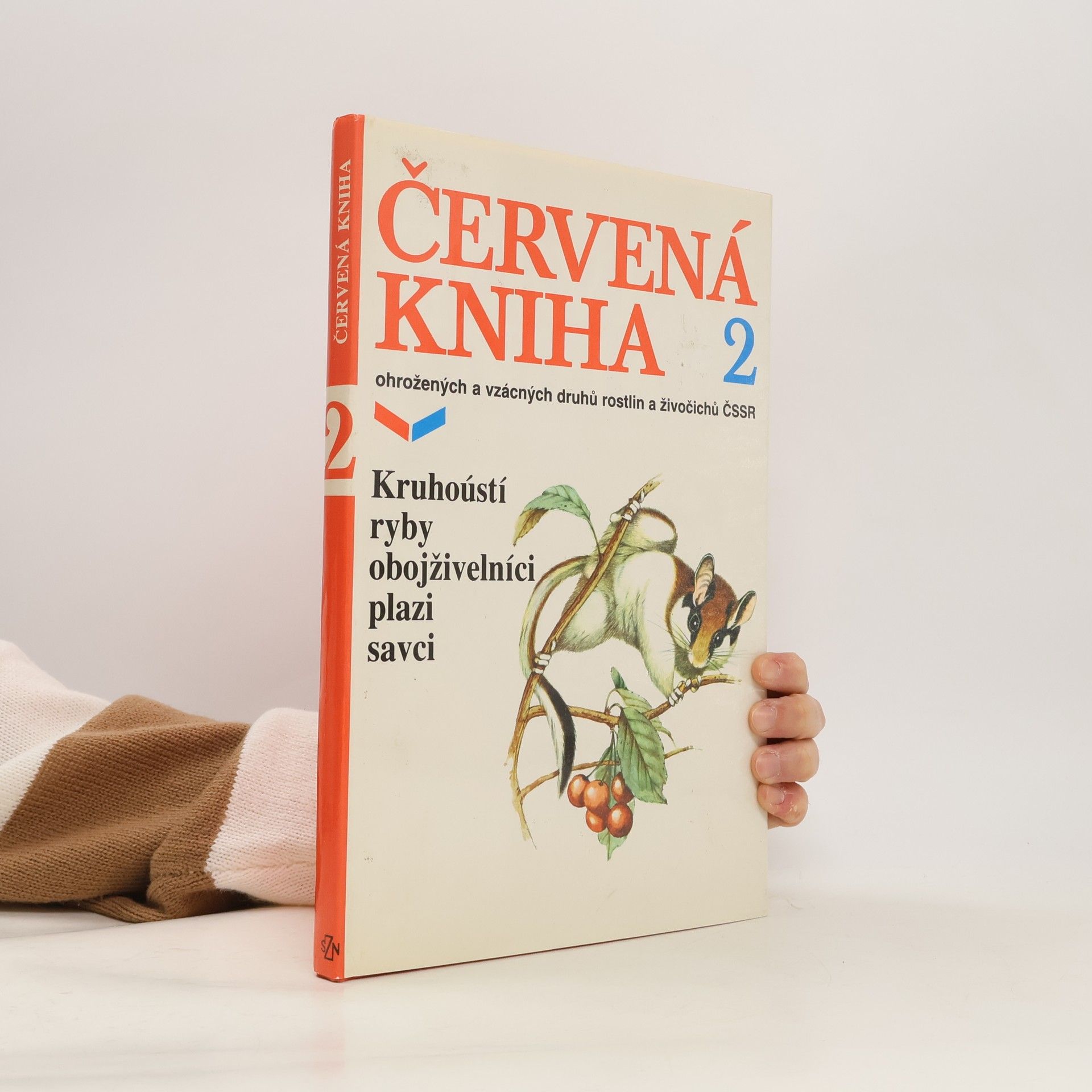 Červená kniha ohrožených a vzácných druhů rostlin a živočichů ČSSR. Kruhoústí, ryby, obojživelníci, plazi, savci. 2. díl