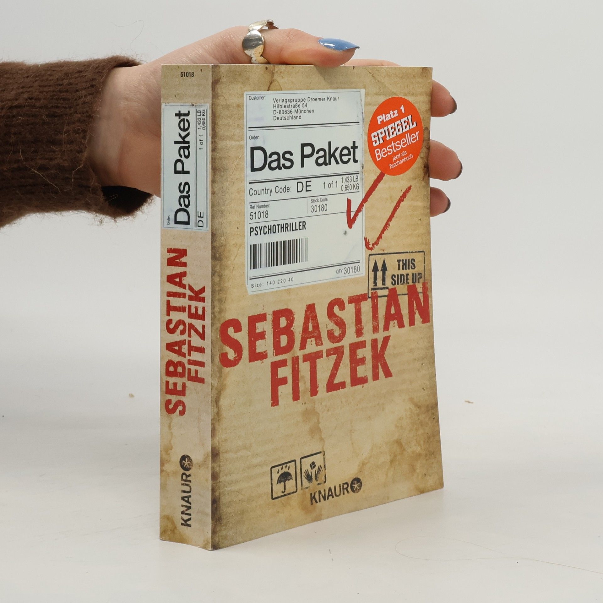 Sebastian Fitzek Das Paket