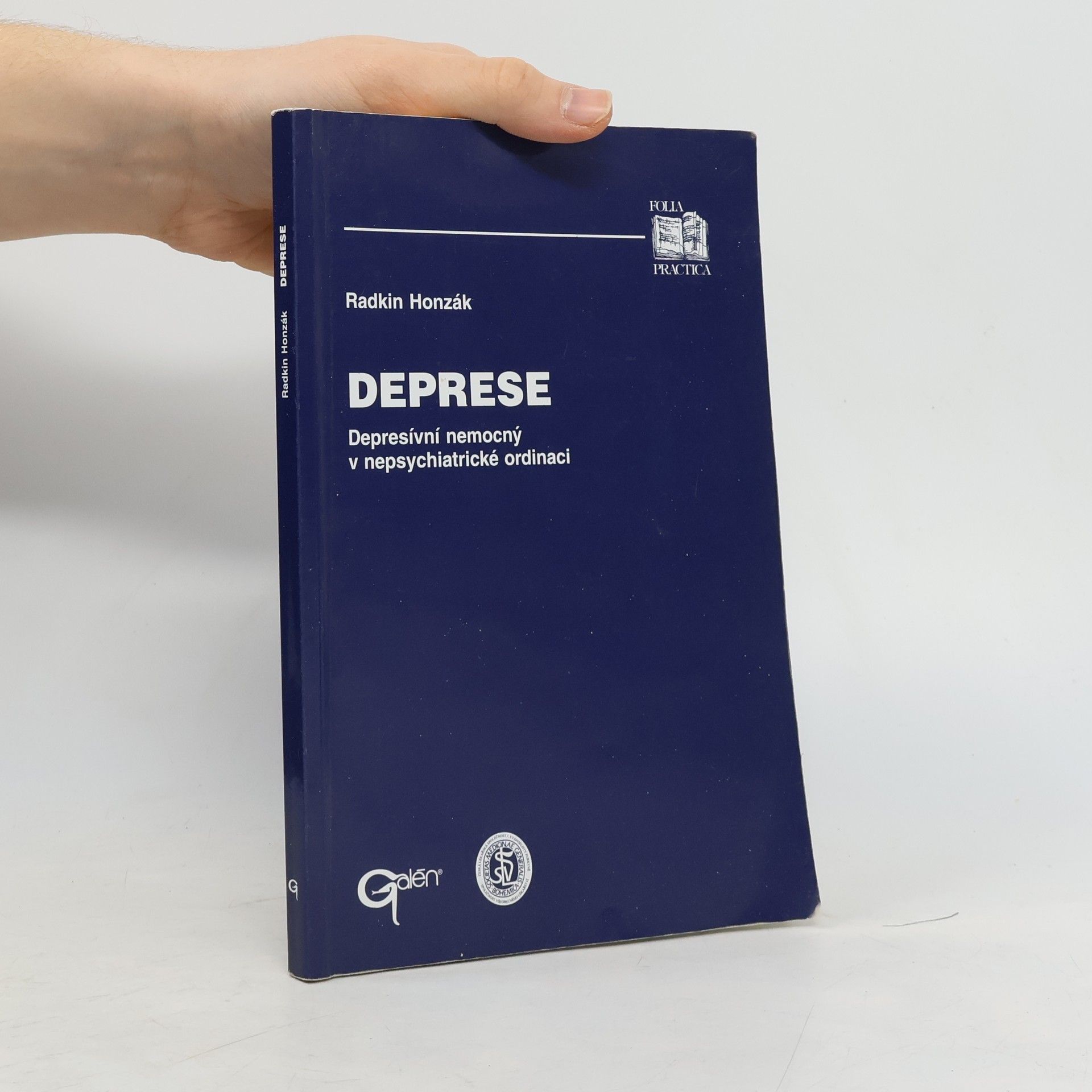 Radkin Honzák Deprese. Depresívní nemocný v nepsychiatrické ordinaci.