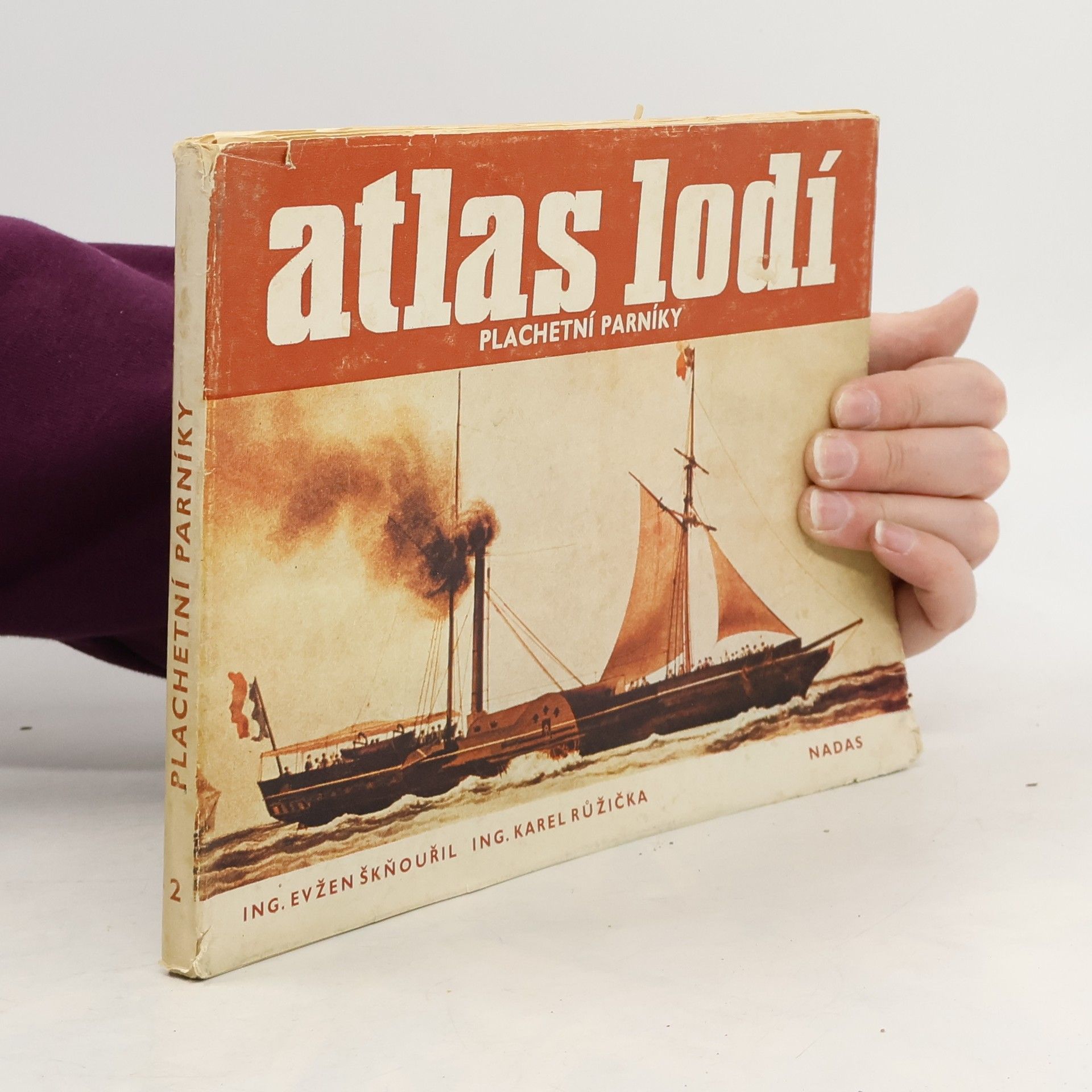 Evžen Škňouřil Atlas lodí 2. Plachetní parníky