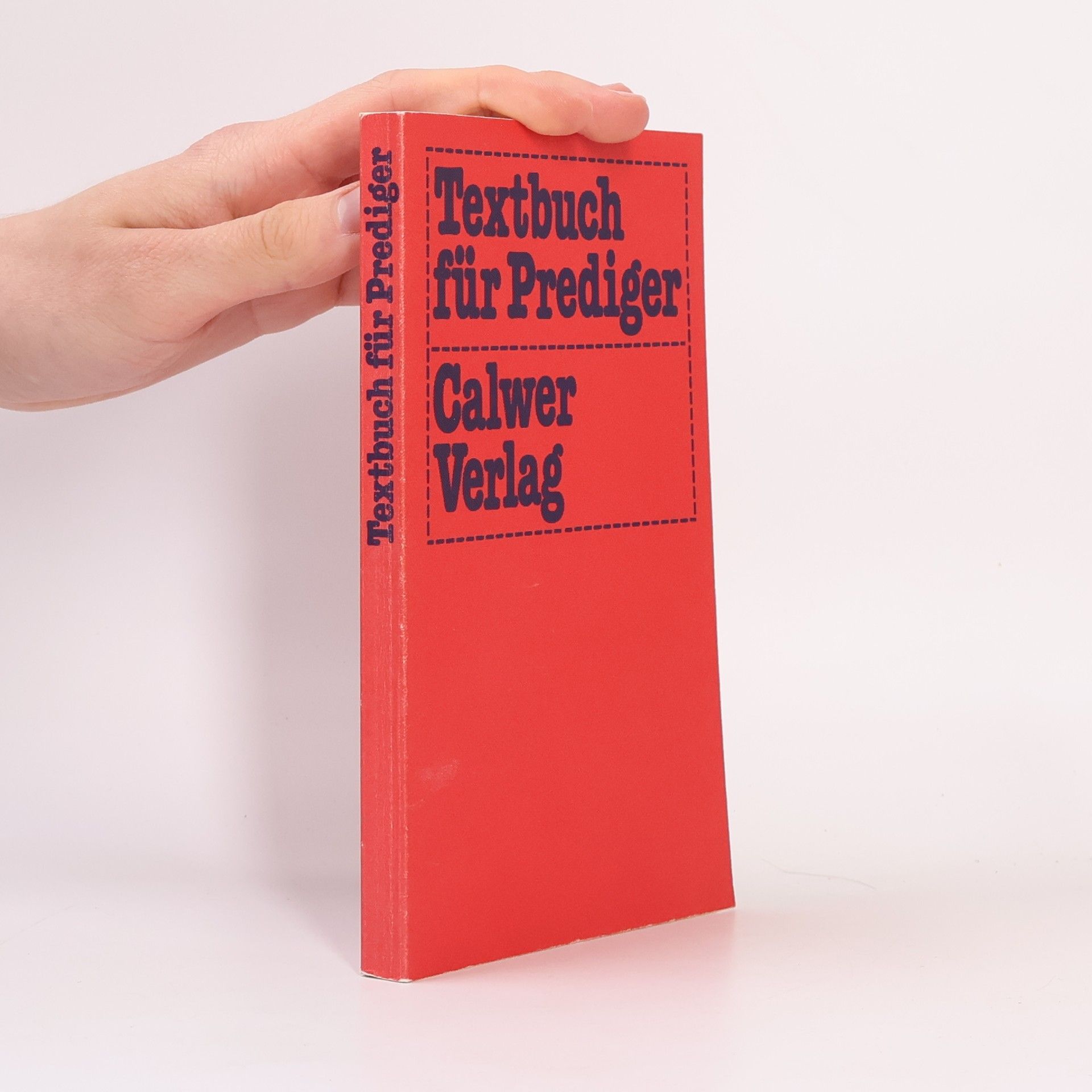 Textbuch für Prediger