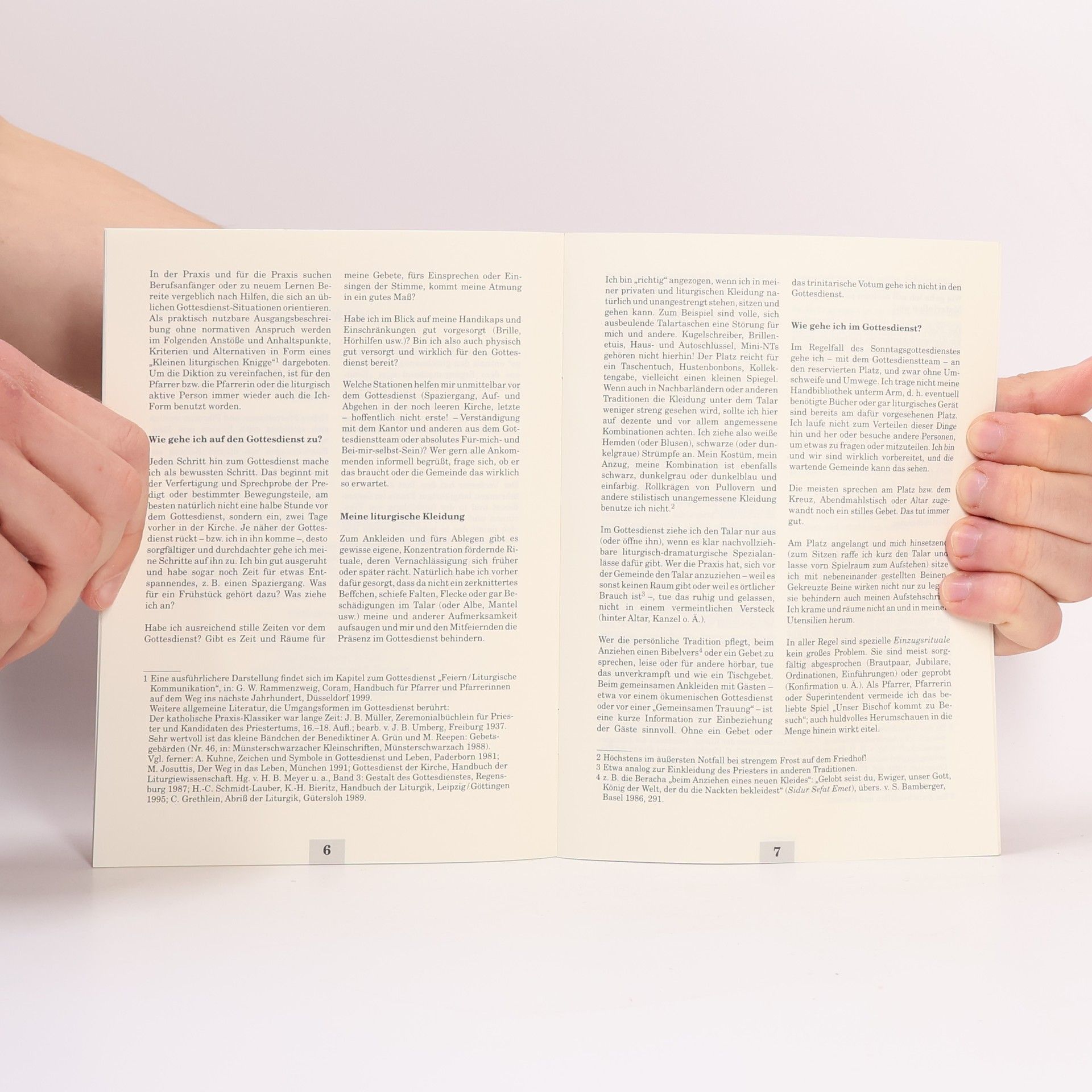 Guy Rammenzweig Kleiner liturgischer Knigge