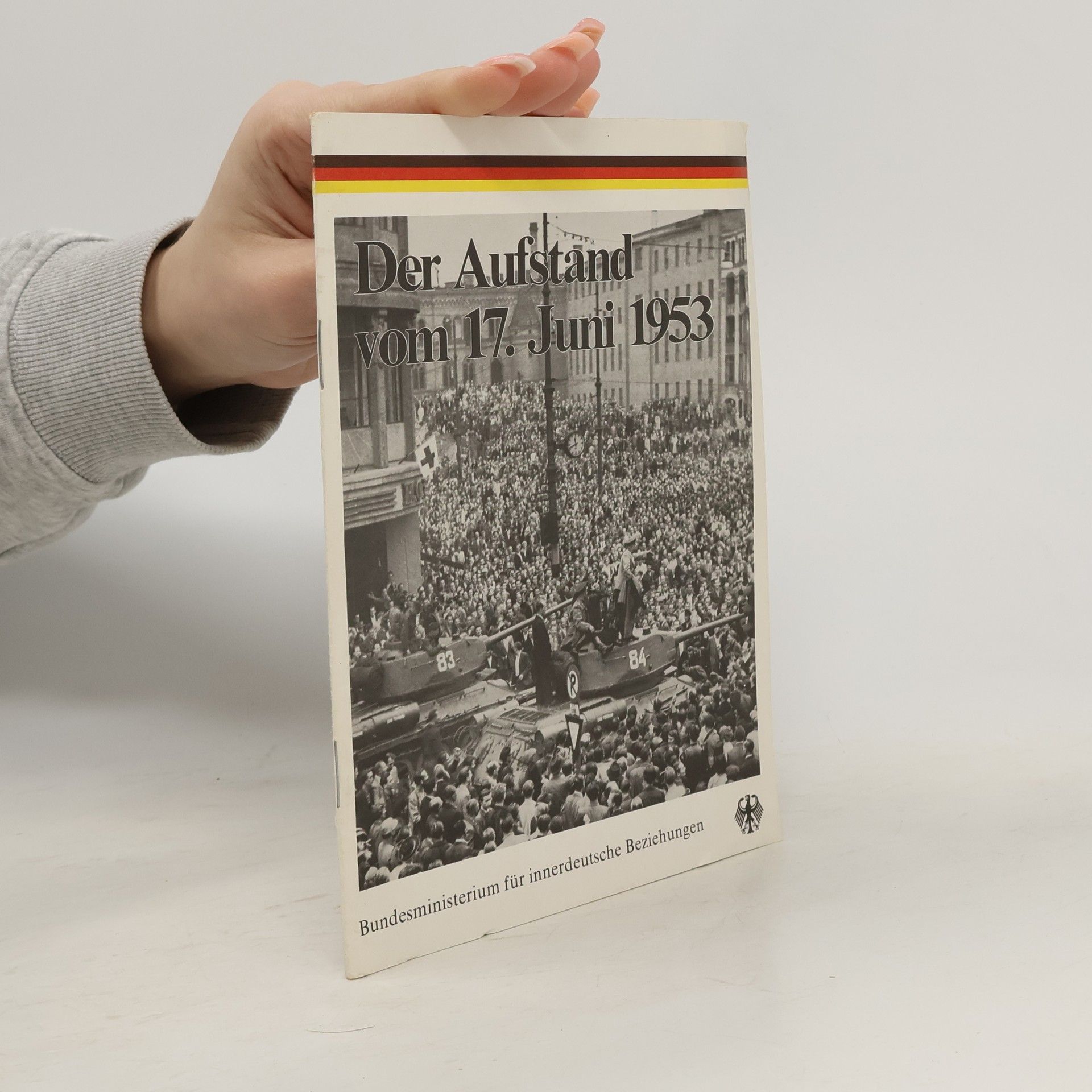 Auteurscollectief Der Aufstand vom 17. Juni 1953