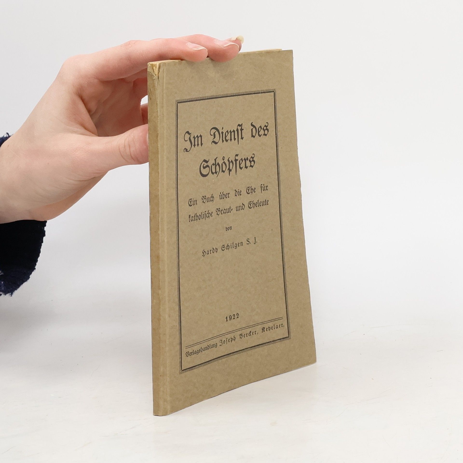 Hardy Schilgen S. J. Im Dienst des Schöpfers