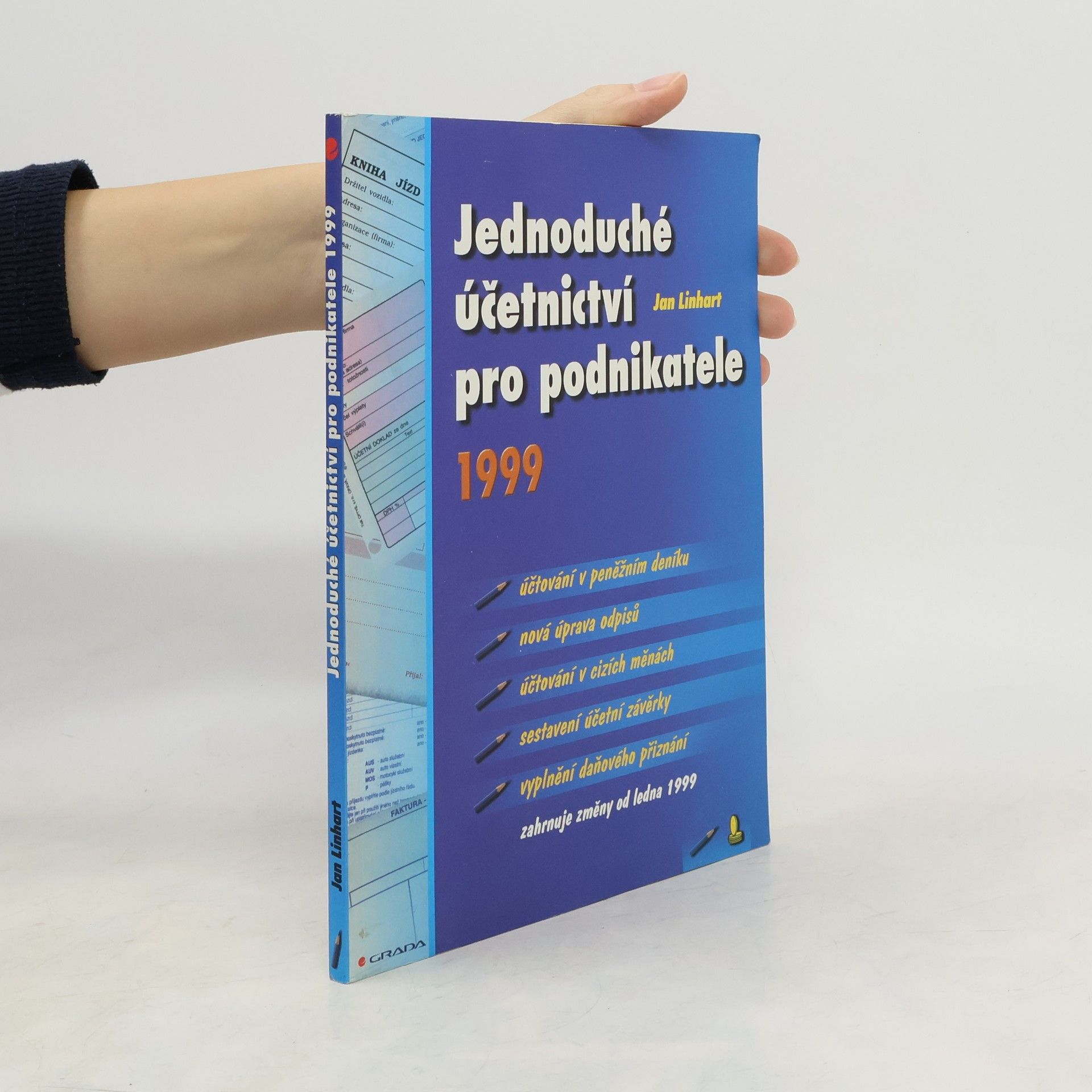 Jan Linhart Jednoduché účetnictví pro podnikatele 1999
