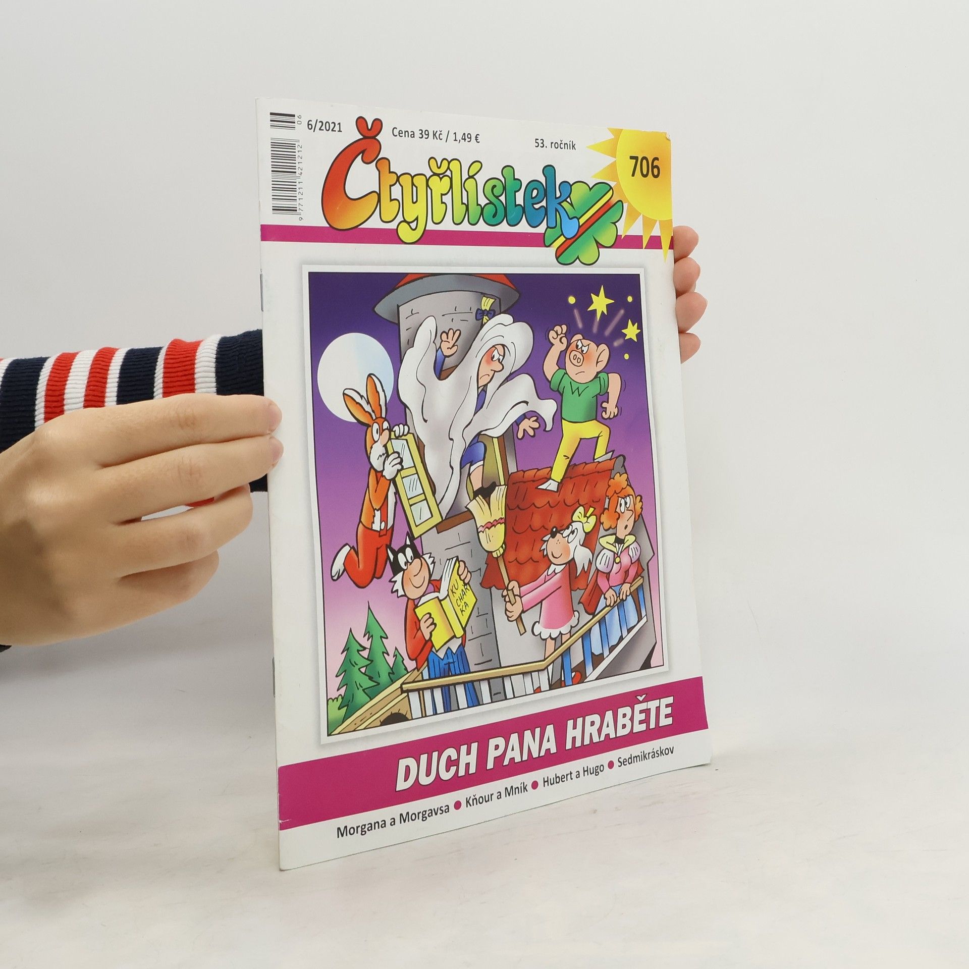 Kolektiv autorů Čtyřlístek: Duch pana hraběte, 6/2021