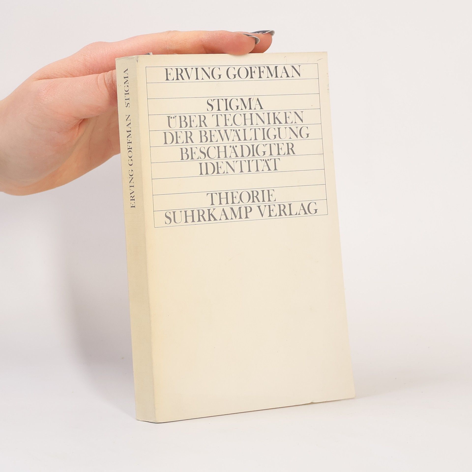 Erving Goffman Stigma