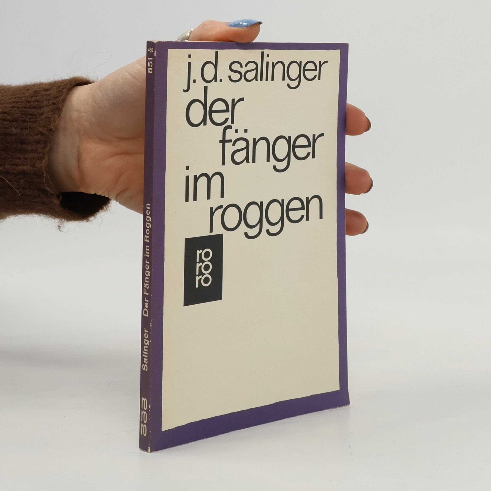 J. D. Salinger Der Fänger im Roggen