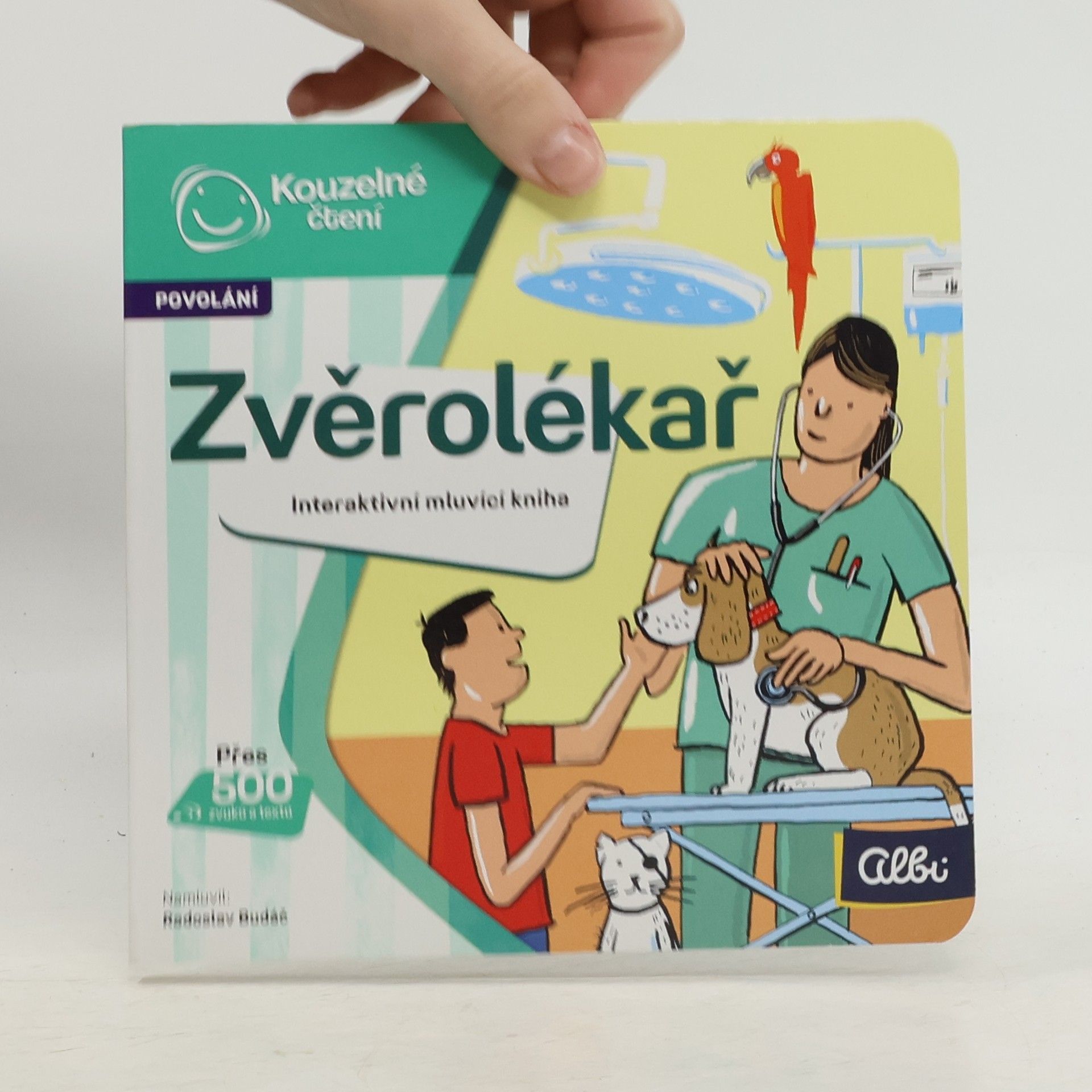 Radoslav Budáč Zvěrolékař interaktivní mluvící kniha