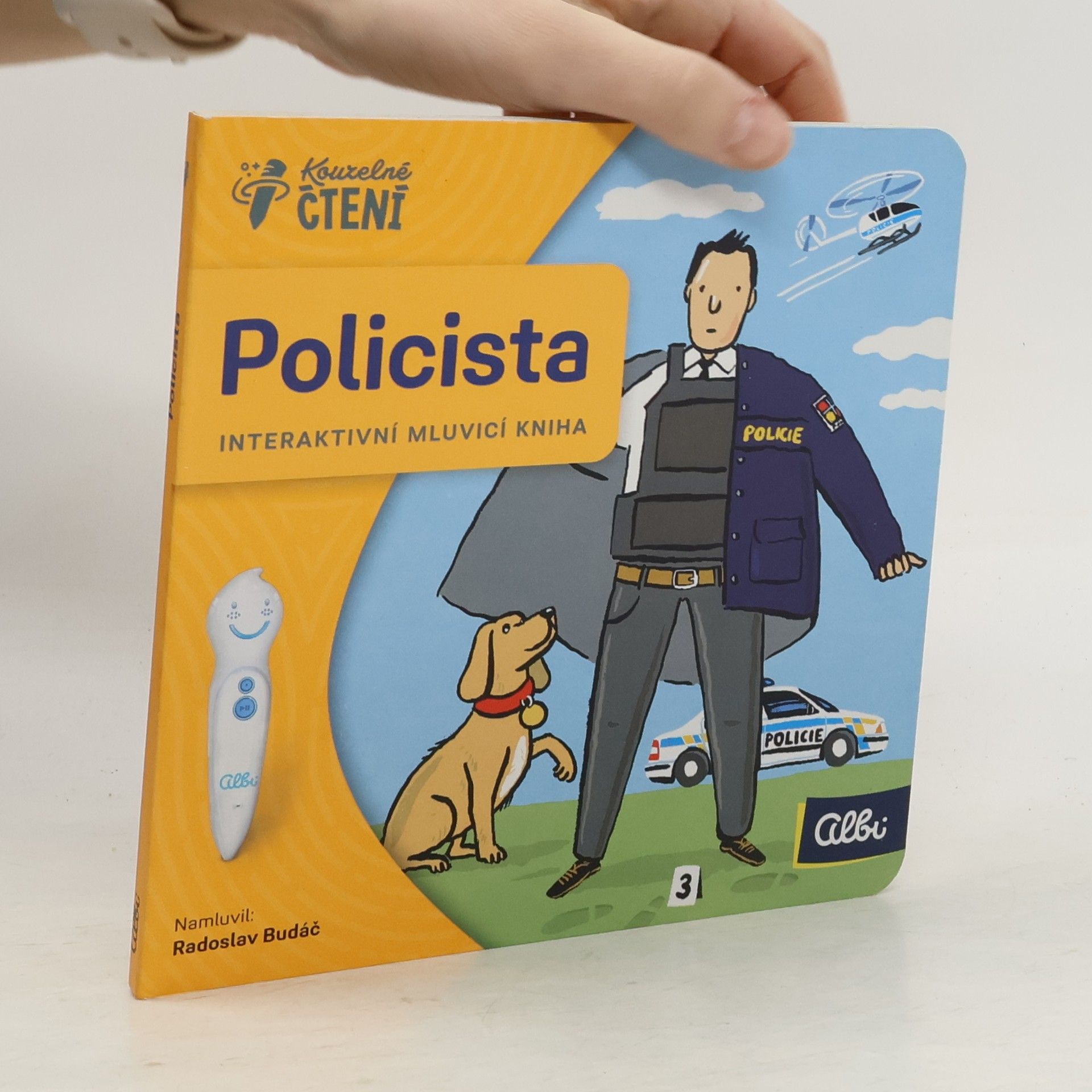 Policista interaktivní mluvící kniha