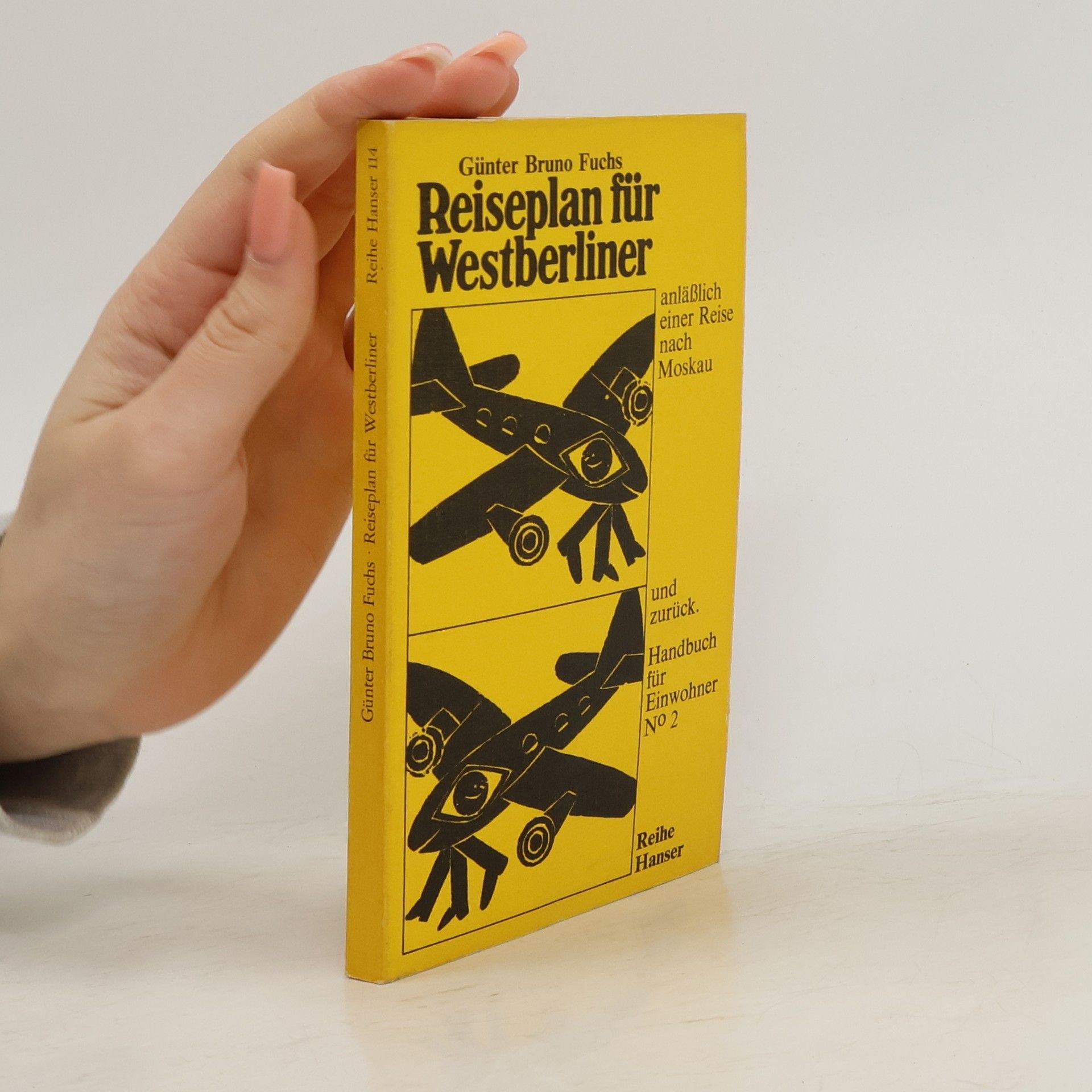 Günter Bruno Fuchs Reiseplan für Westberliner