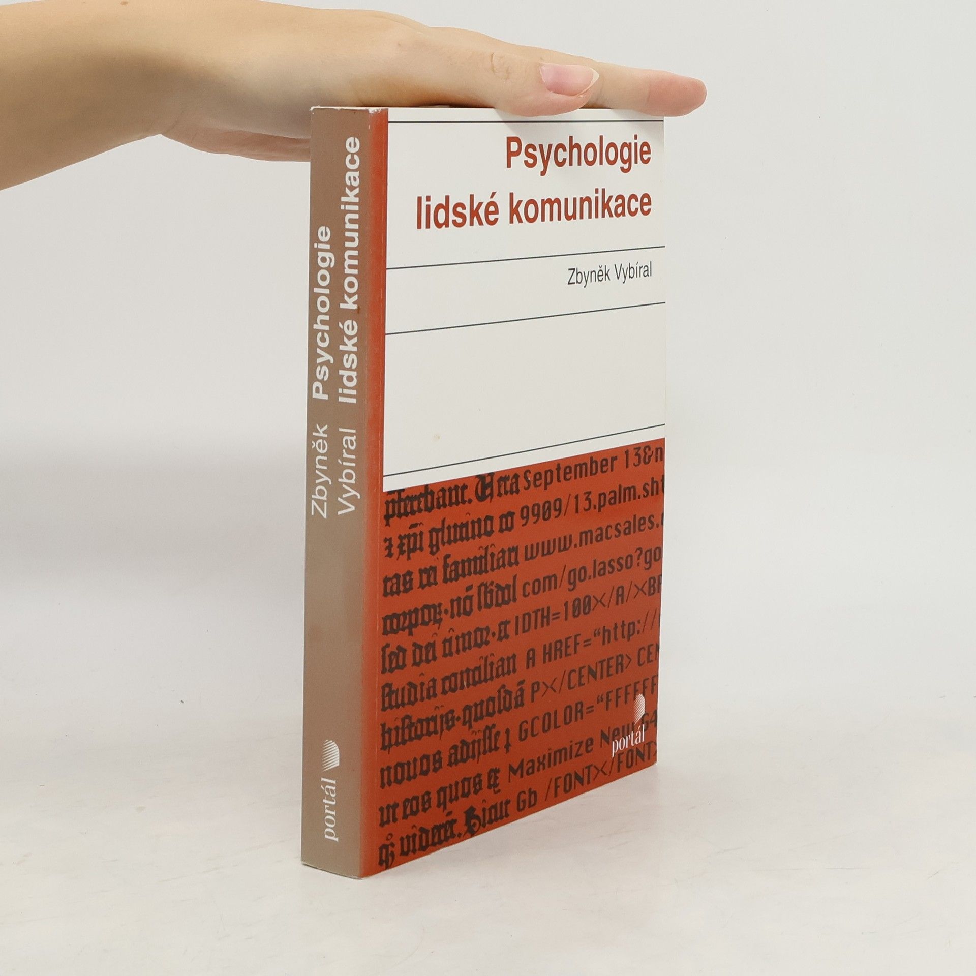 Zbyněk Vybíral Psychologie lidské komunikace