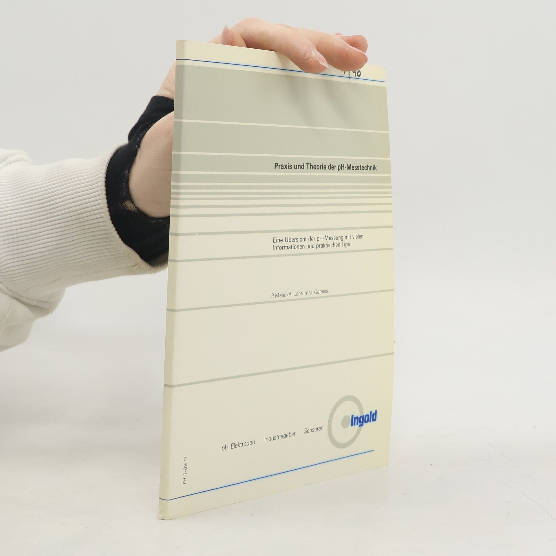 AA.VV. Praxis und Theorie der pH-Messtechnik