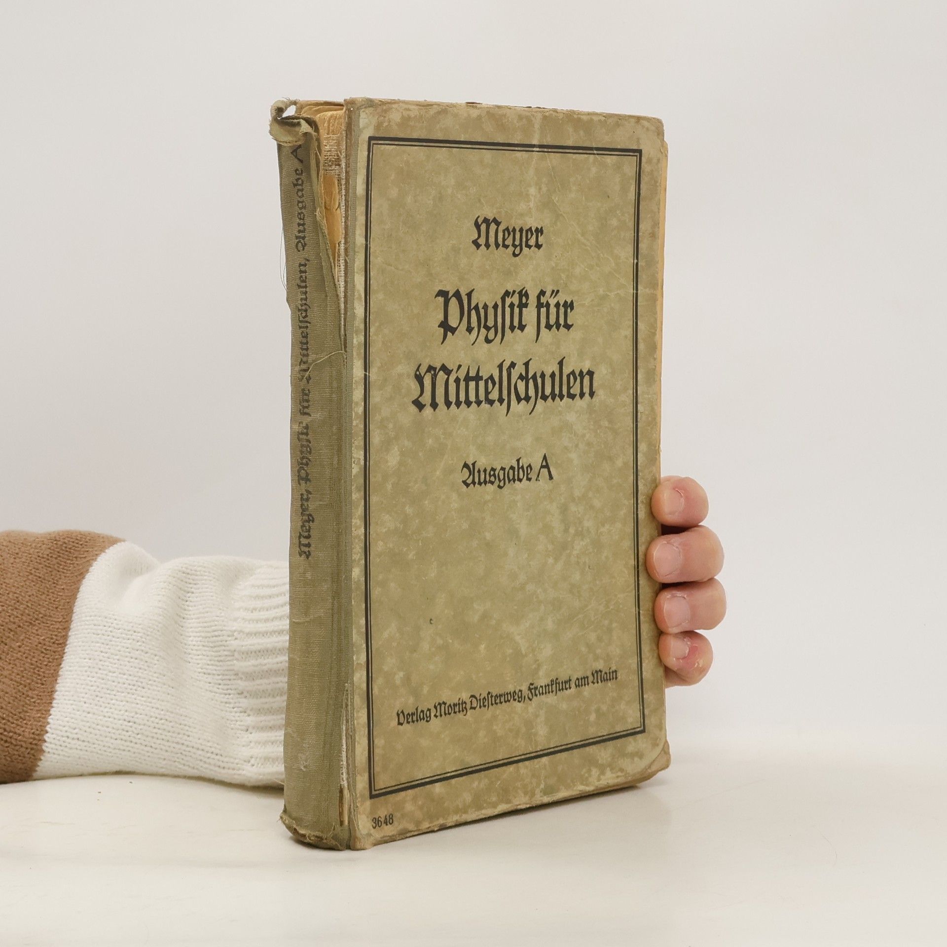 Wilhelm Meyer Physik für Mittelschulen