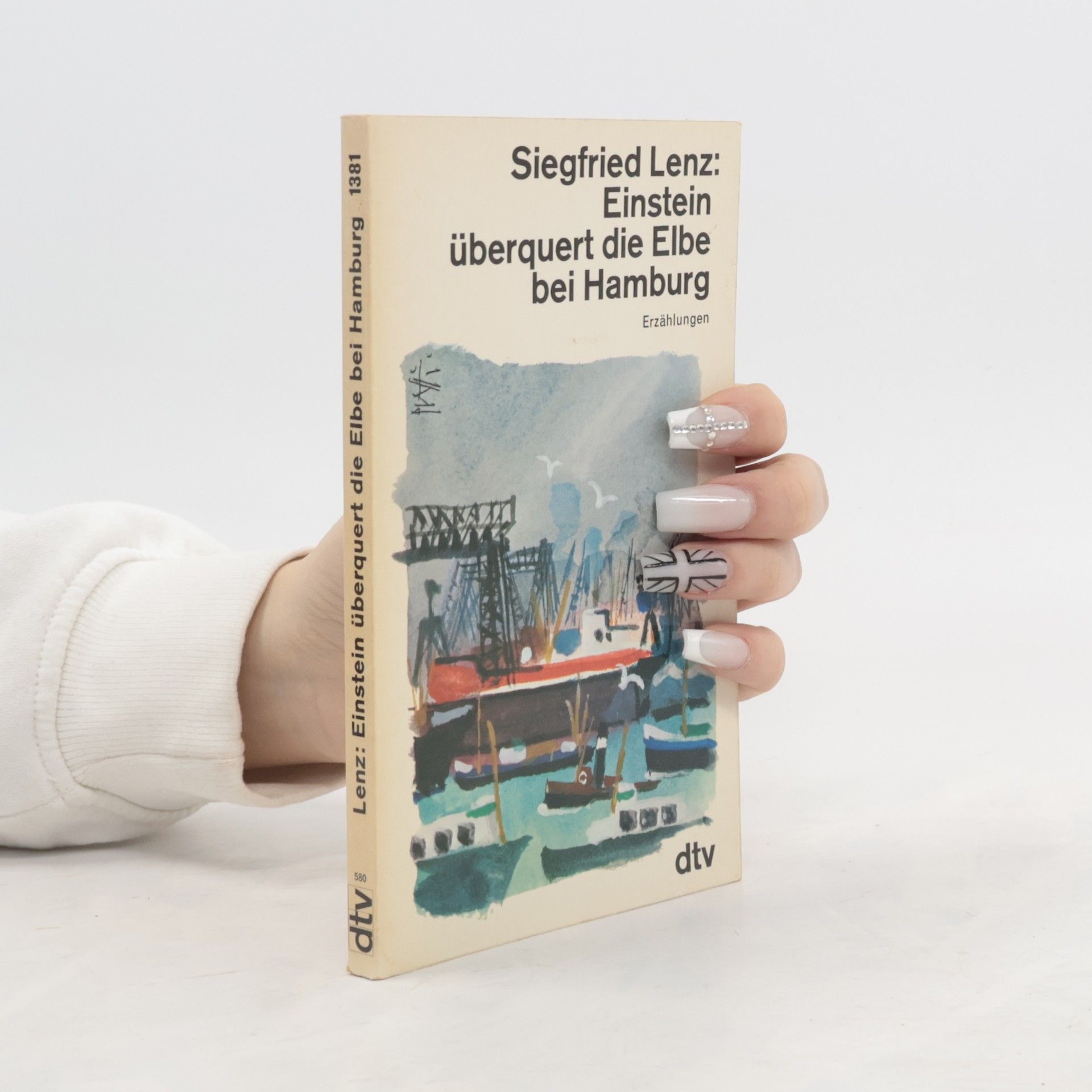 Siegfried Lenz Einstein überquert die Elbe bei Hamburg