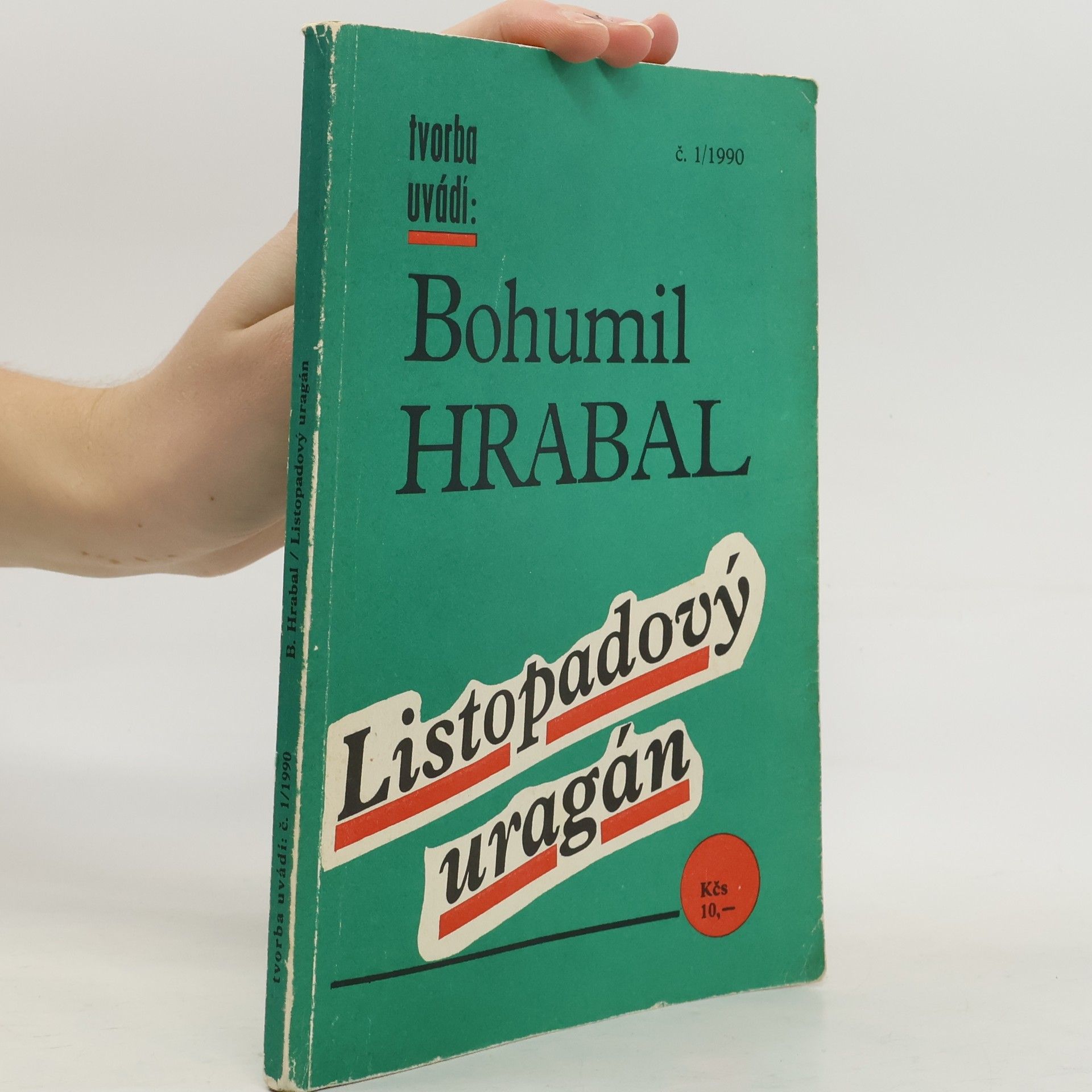 Bohumil Hrabal Listopadový uragán