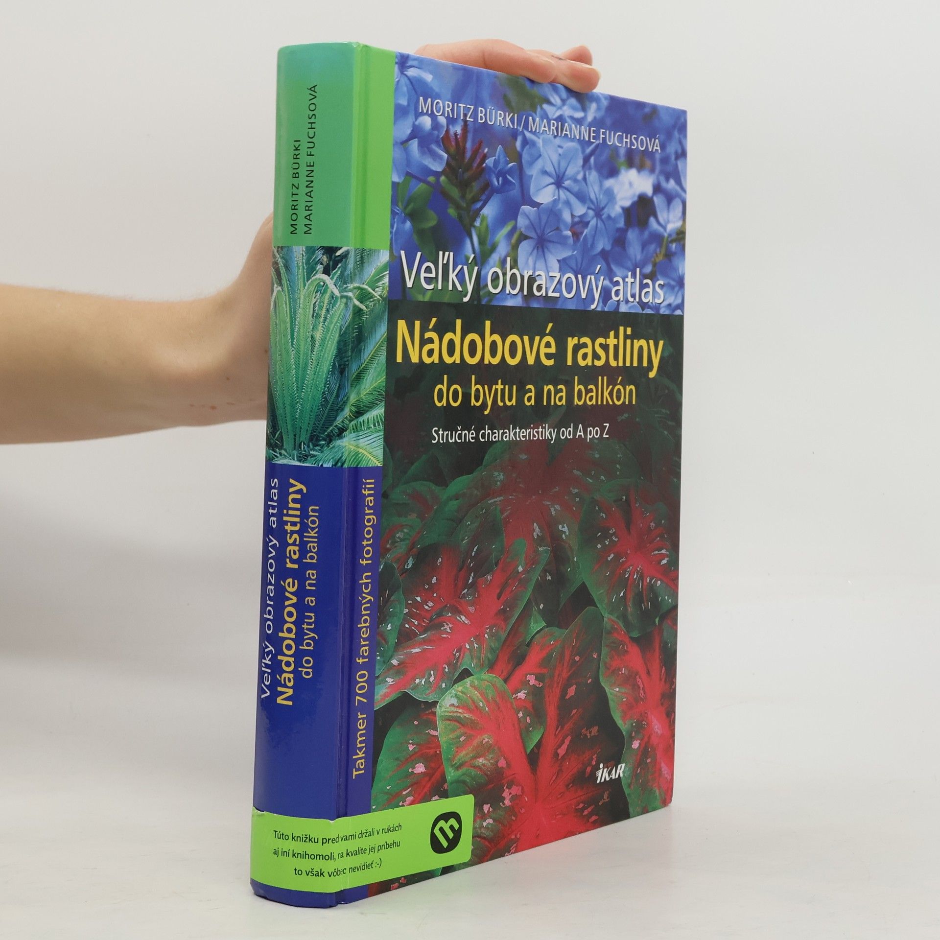 Moritz Bürki Nádobové rastliny do bytu a na balkón