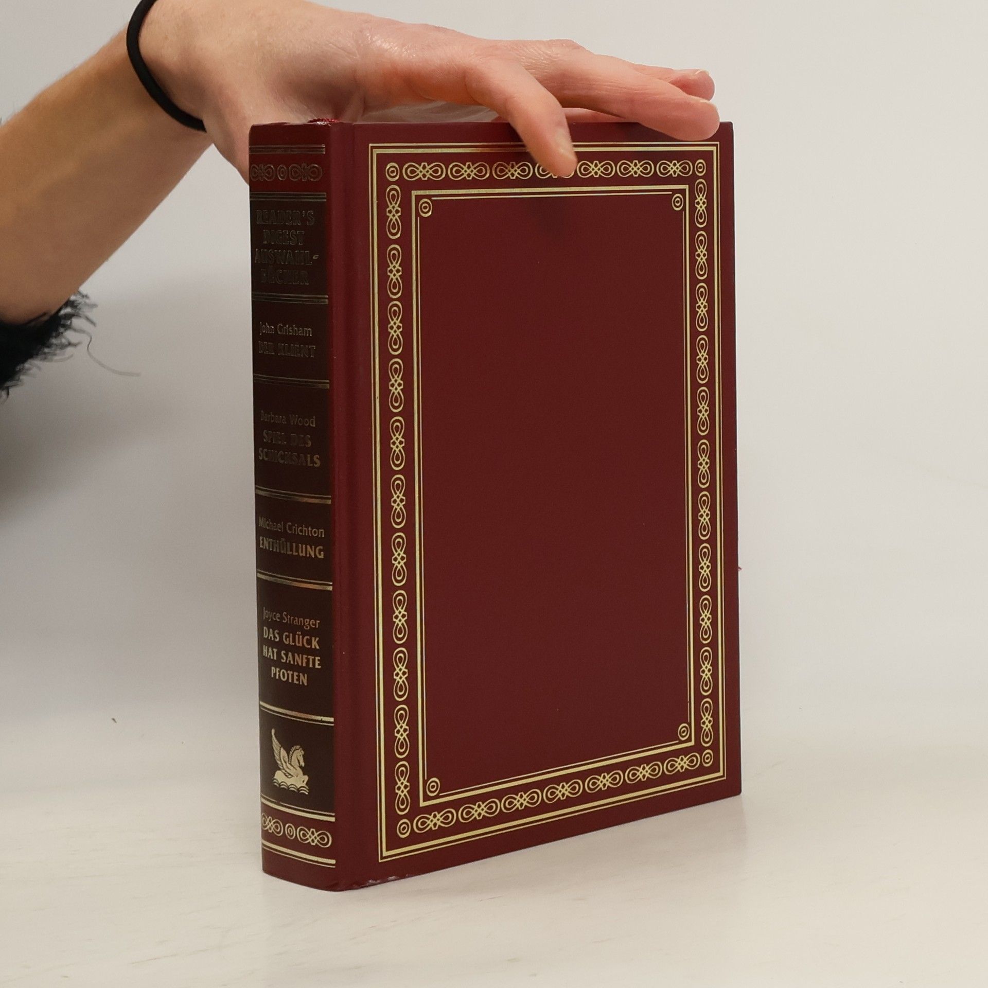 Reader's Digest Auswahlbücher. Der Klient. Spiel des Schicksals. Enthüllung. Das Glück hat Sanfte Pfoten