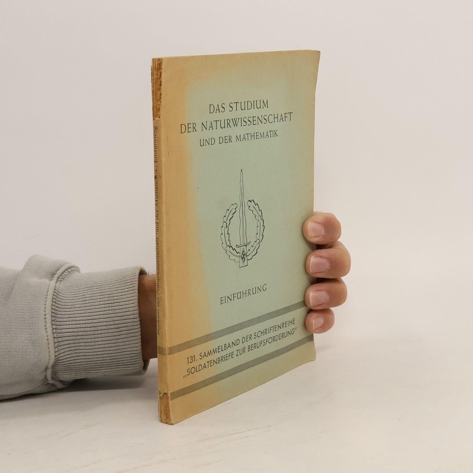 Fritz Kubach Das studium der naturwissenschaft und der mathematik