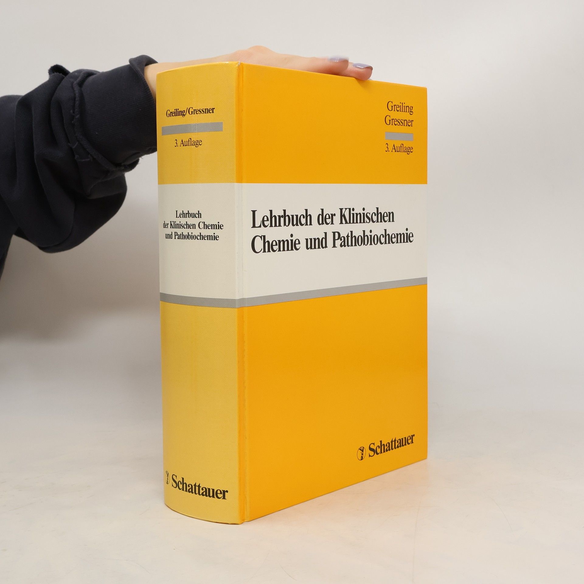 Helmut Greiling Lehrbuch der klinischen Chemie und Pathobiochemie