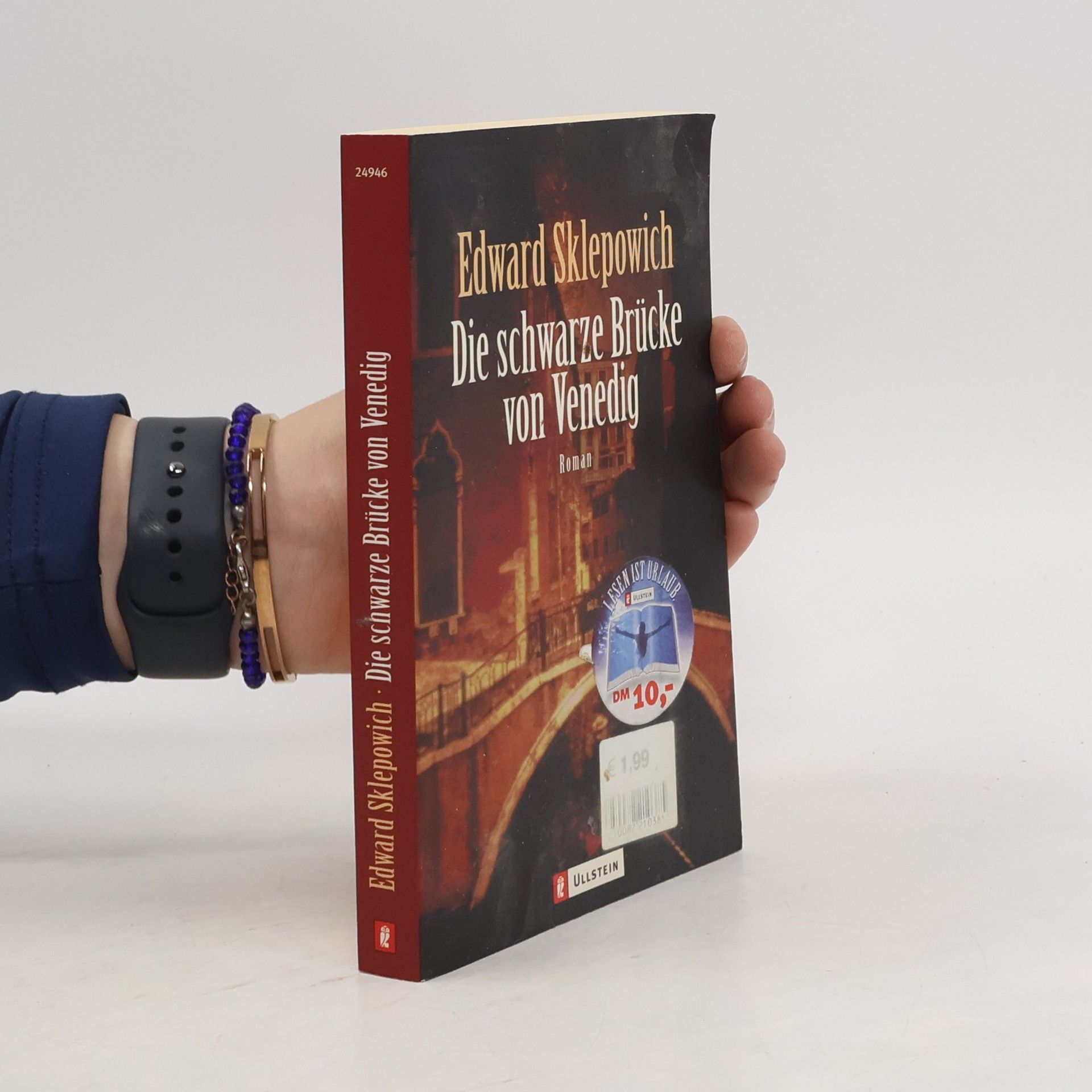 Edward Sklepowich Die schwarze Brücke von Venedig.