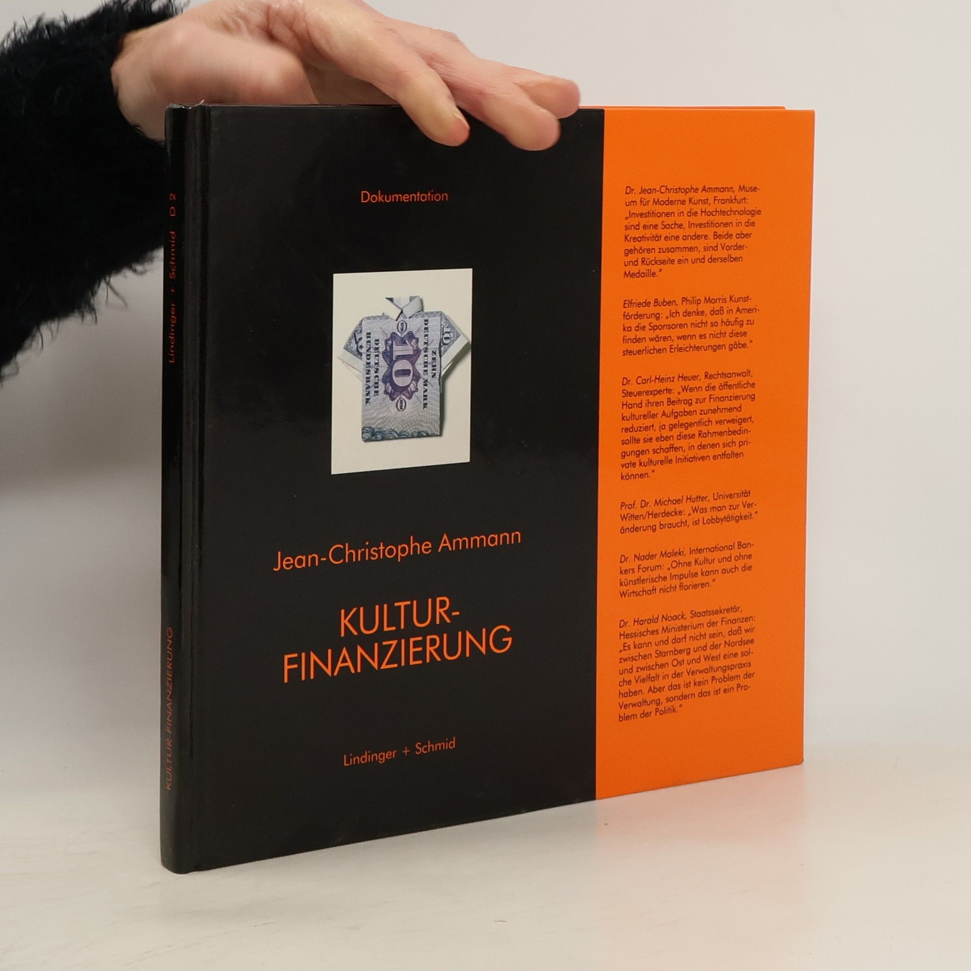 Reihe Dokumentation - D 2: Kulturfinanzierung