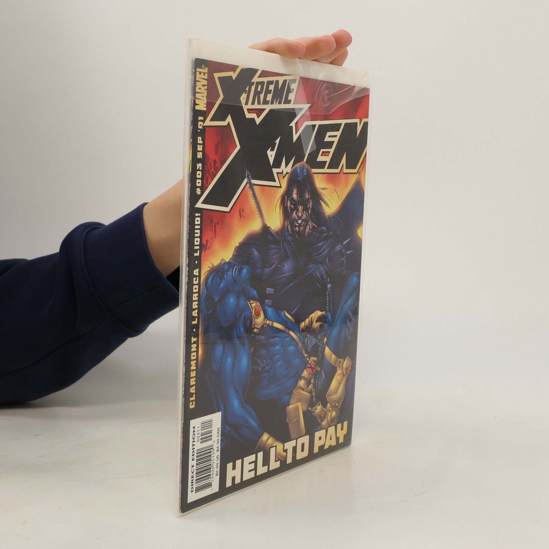 Chris Claremont X-Treme X-Men #3, 9/2001