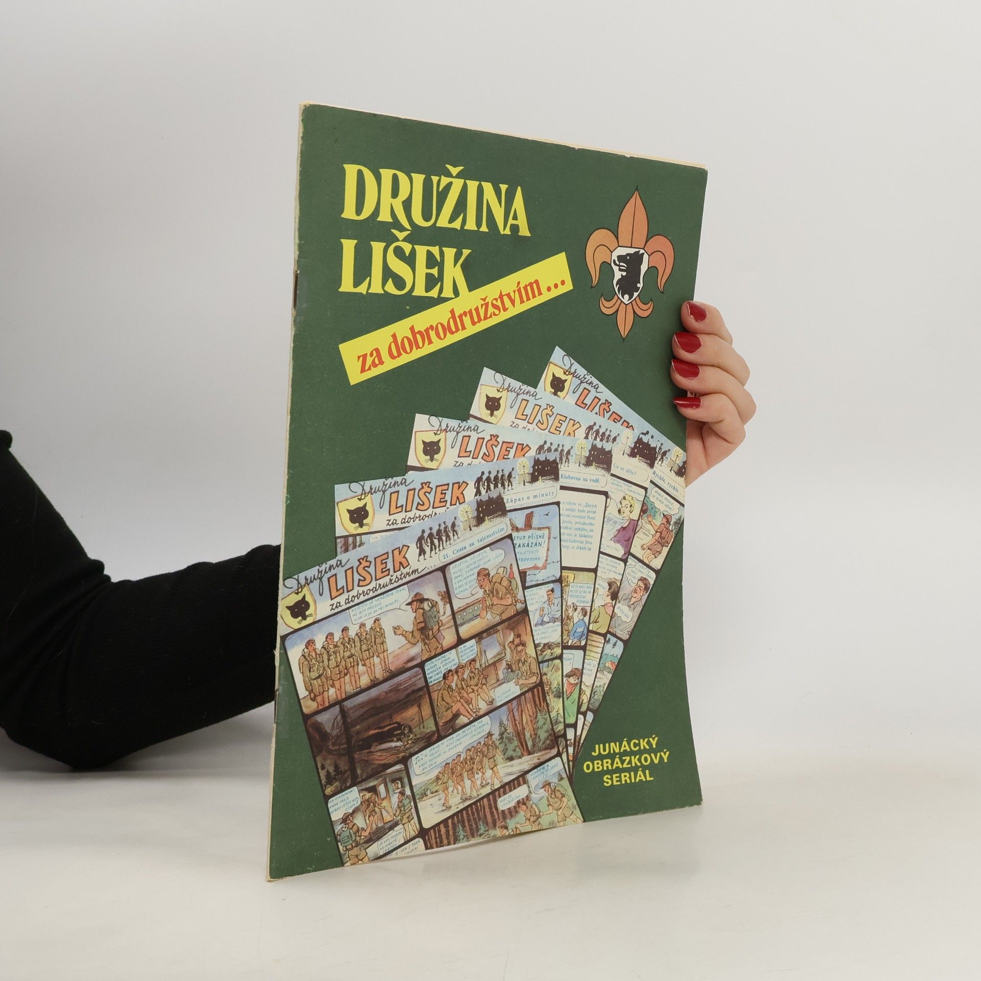 Milan Svoboda Družina Lišek za dobrodružstvím : junácký obrázkový seriál