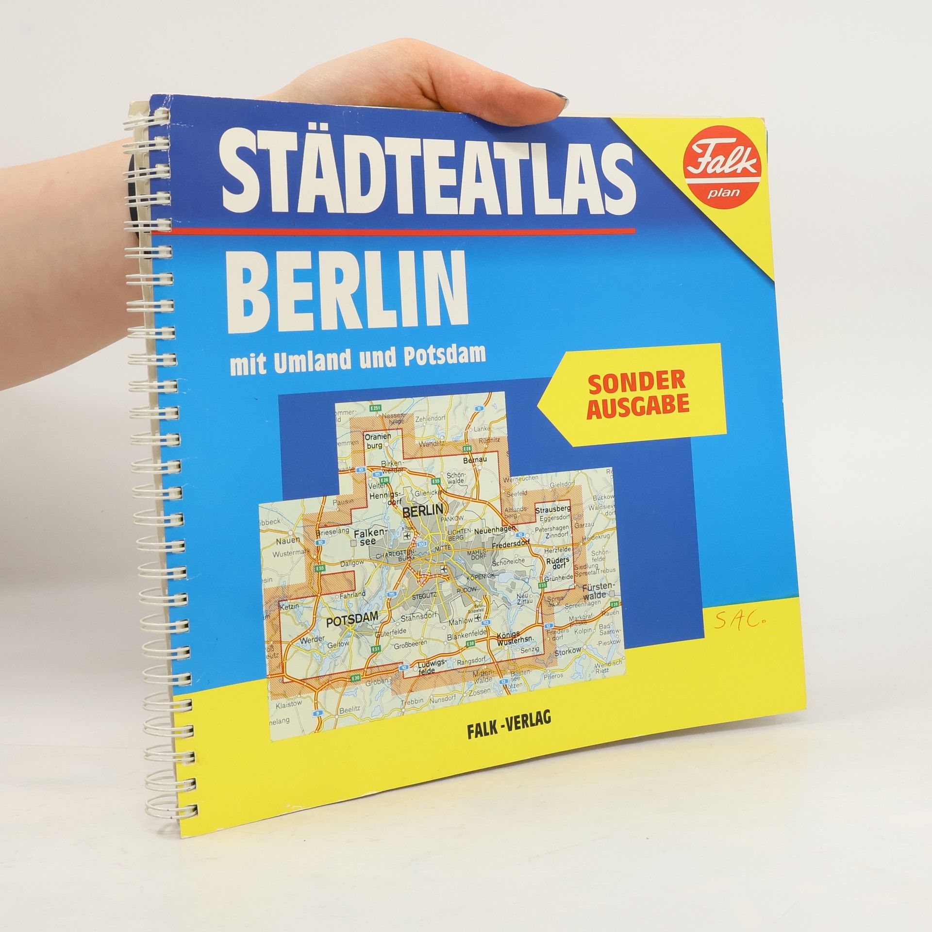 Collectif d'auteurs Städteatlas. Berlin mit Umland und Postdam