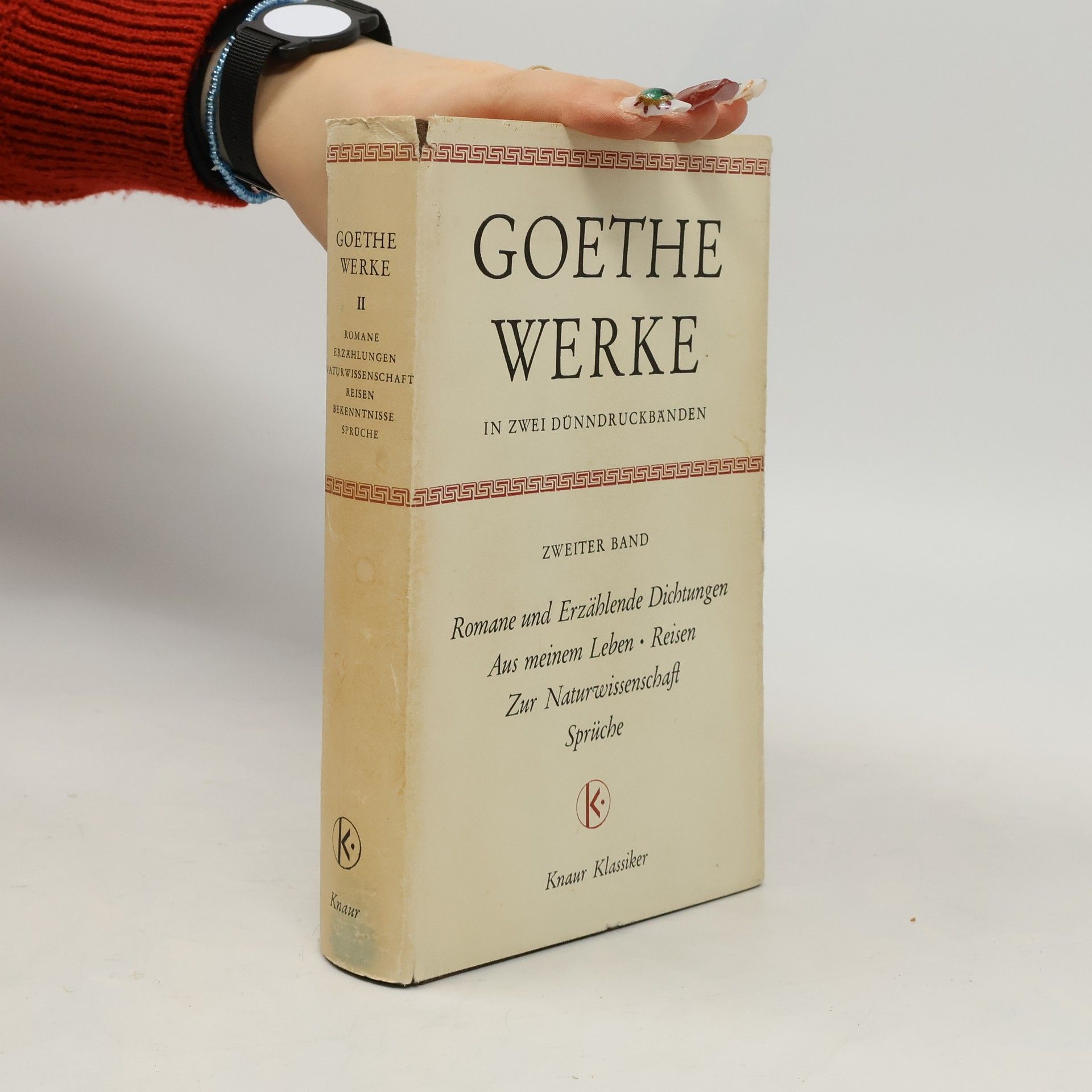 Johann Wolfgang von Goethe Goethe Werke II