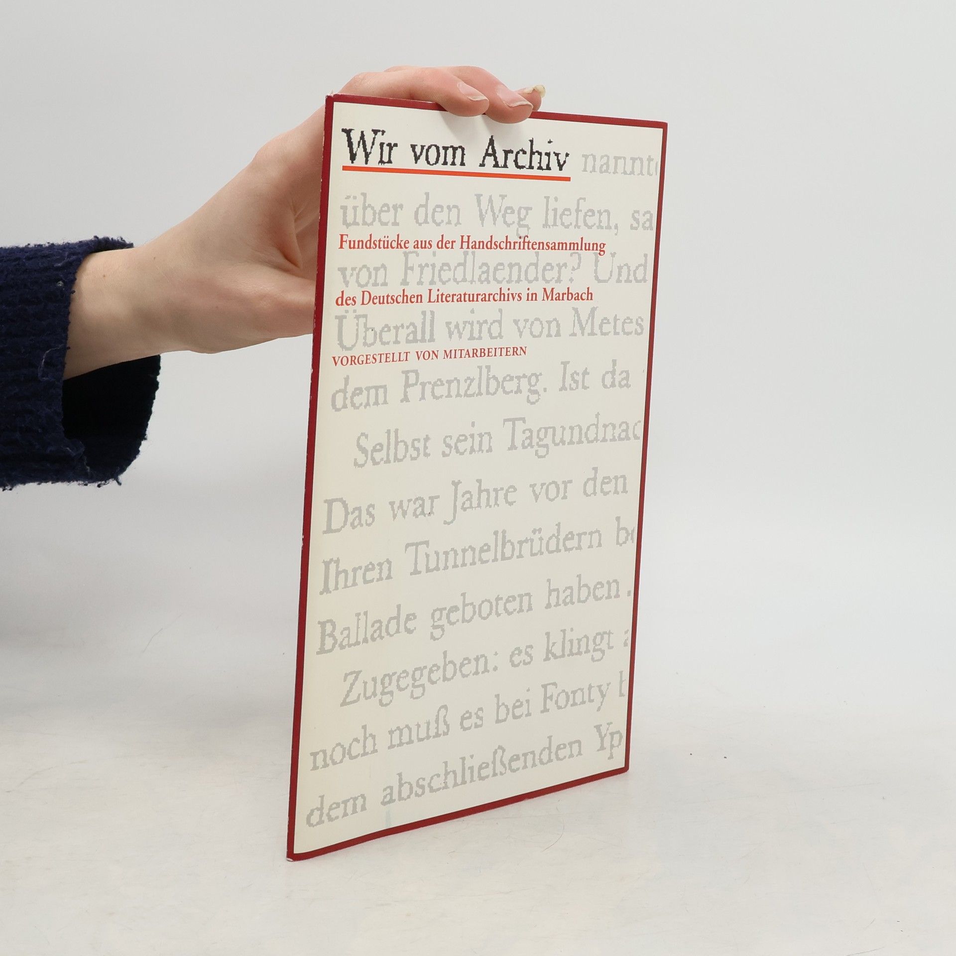 Kolektiv autorů Wir vom Archiv