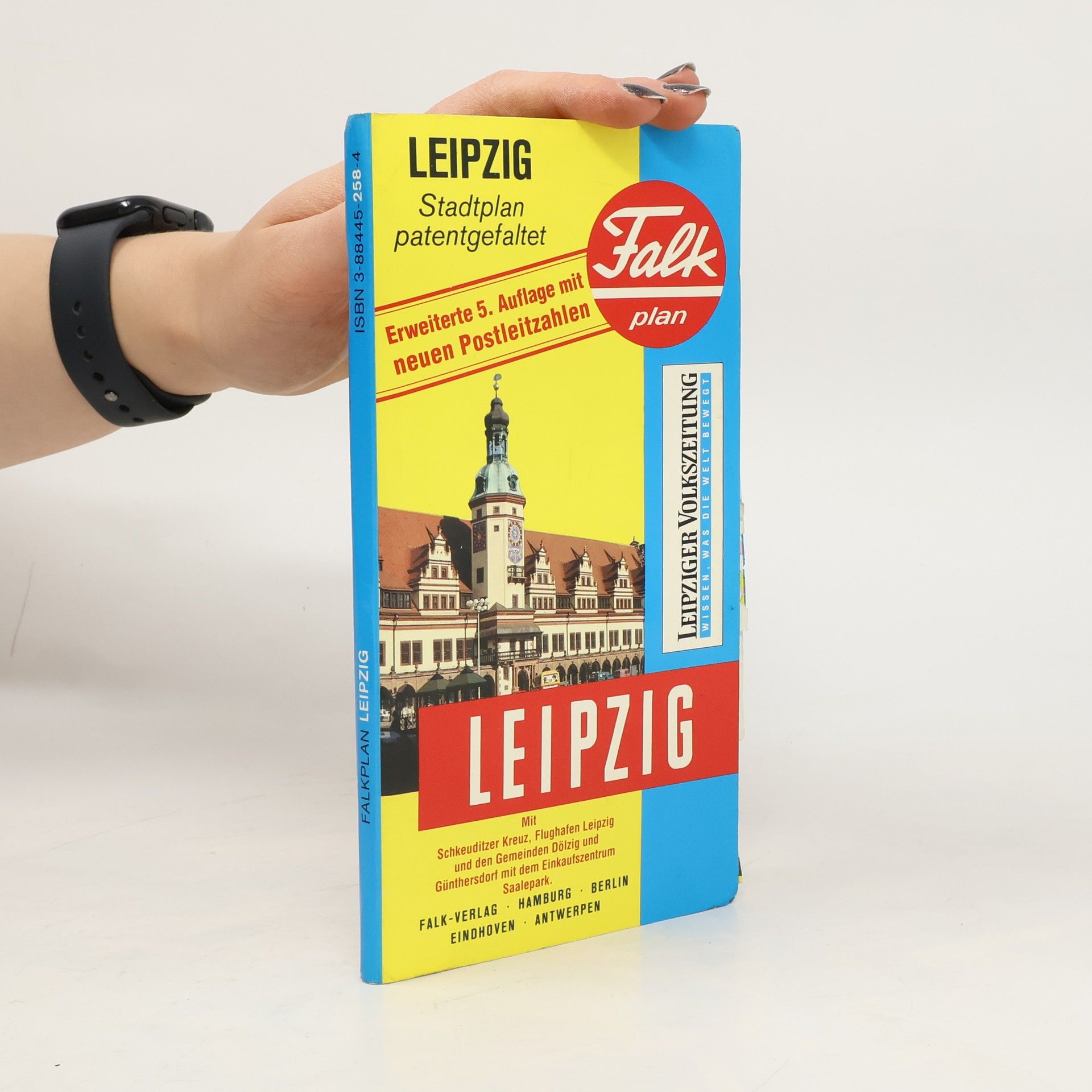 Autorenkollektiv Leipzig Leipzig : Stadtplan patentgefaltet
