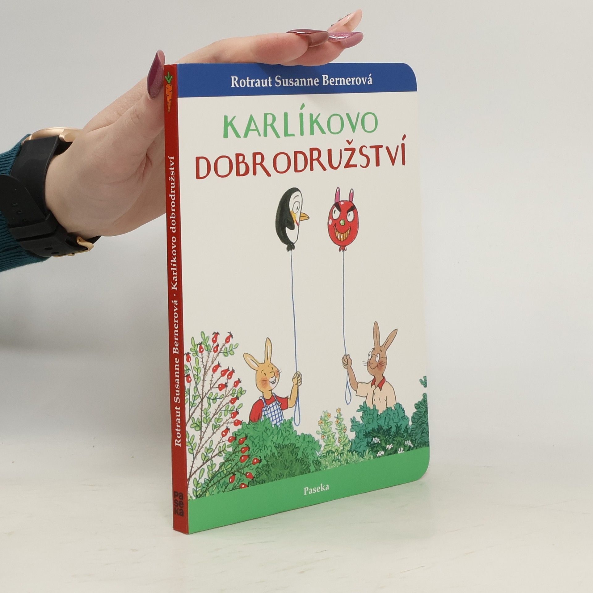 Rotraut Susanne Berner Karlíkovo dobrodružství