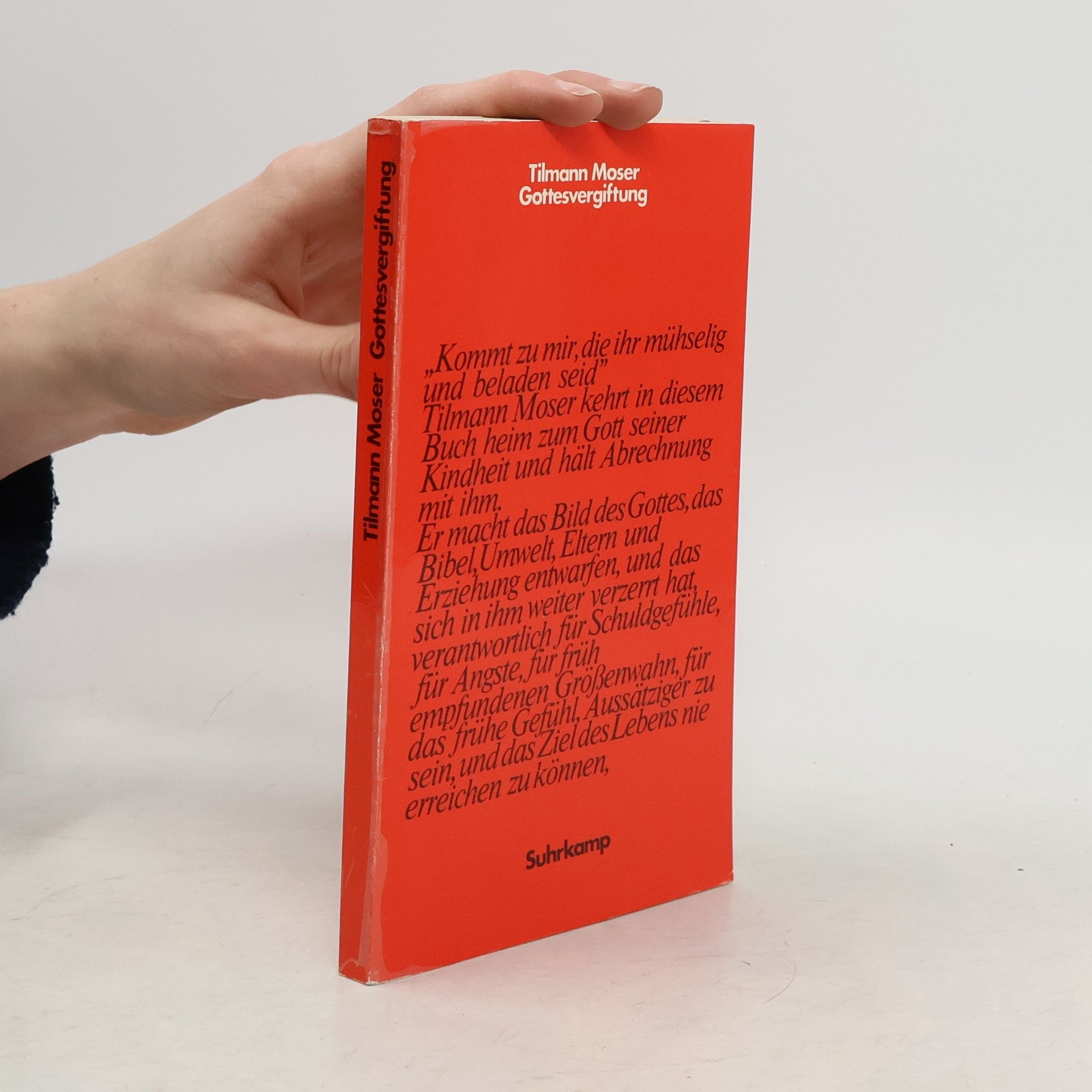 Tilmann Moser Gottesvergiftung