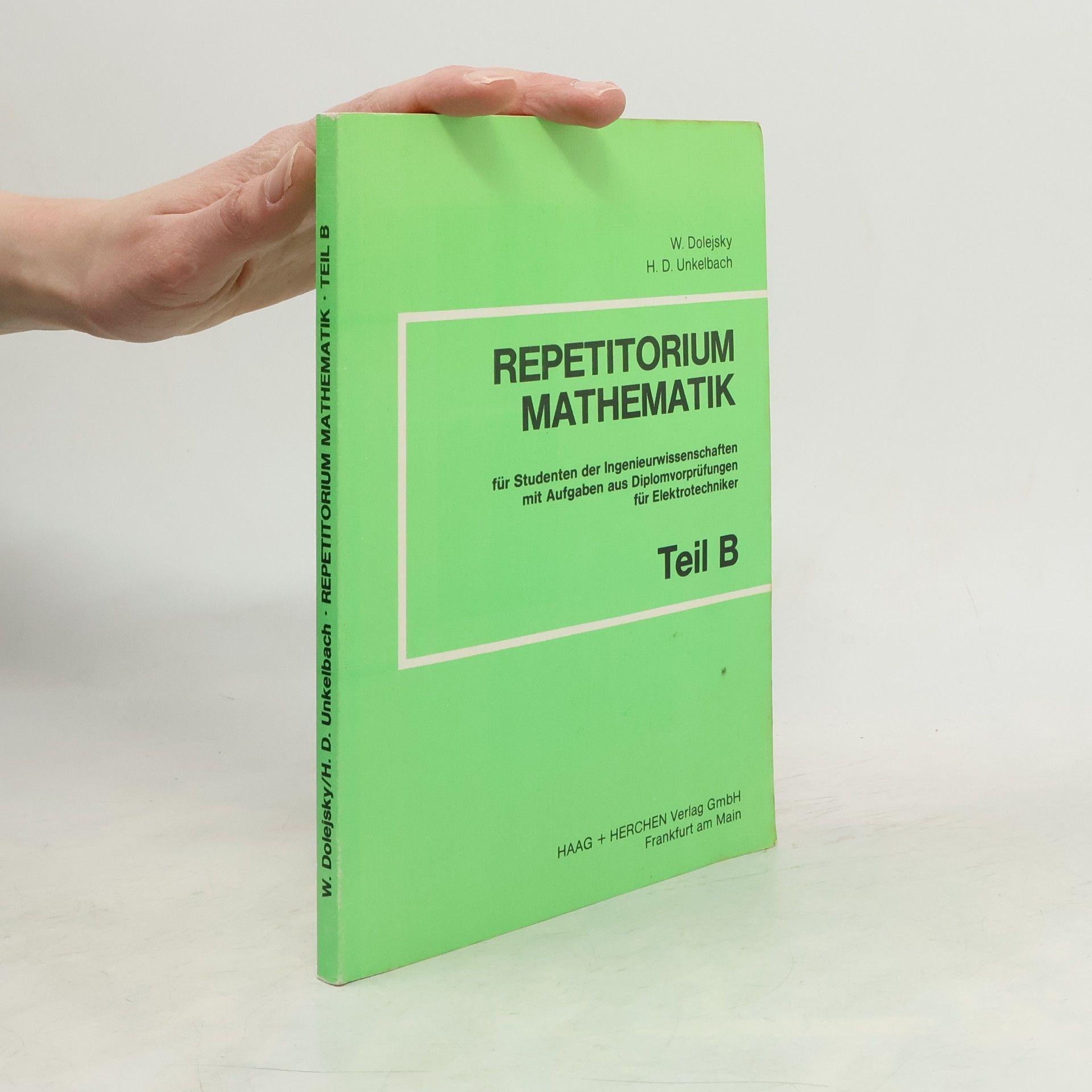 W. Dolejsky Repetitorium Mathematik. Teil B