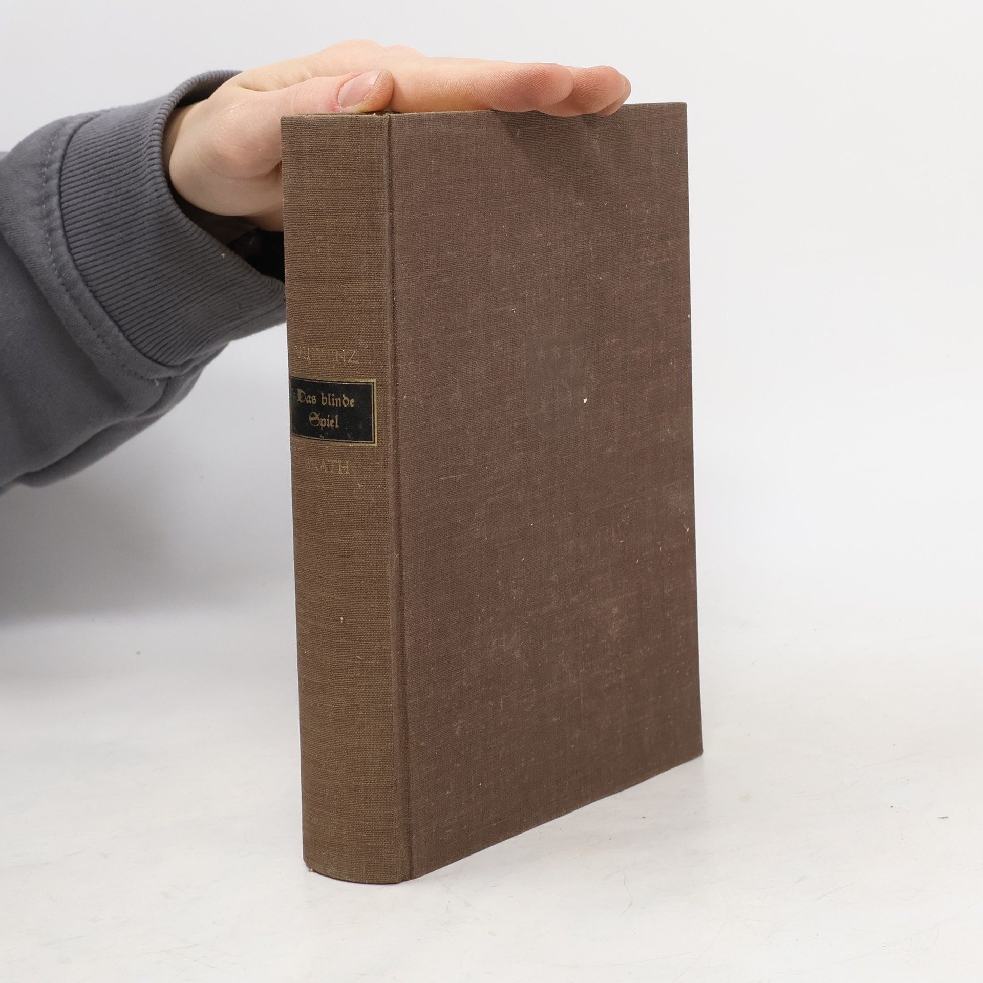 Vinzenz Erath Das Blinde Spiel