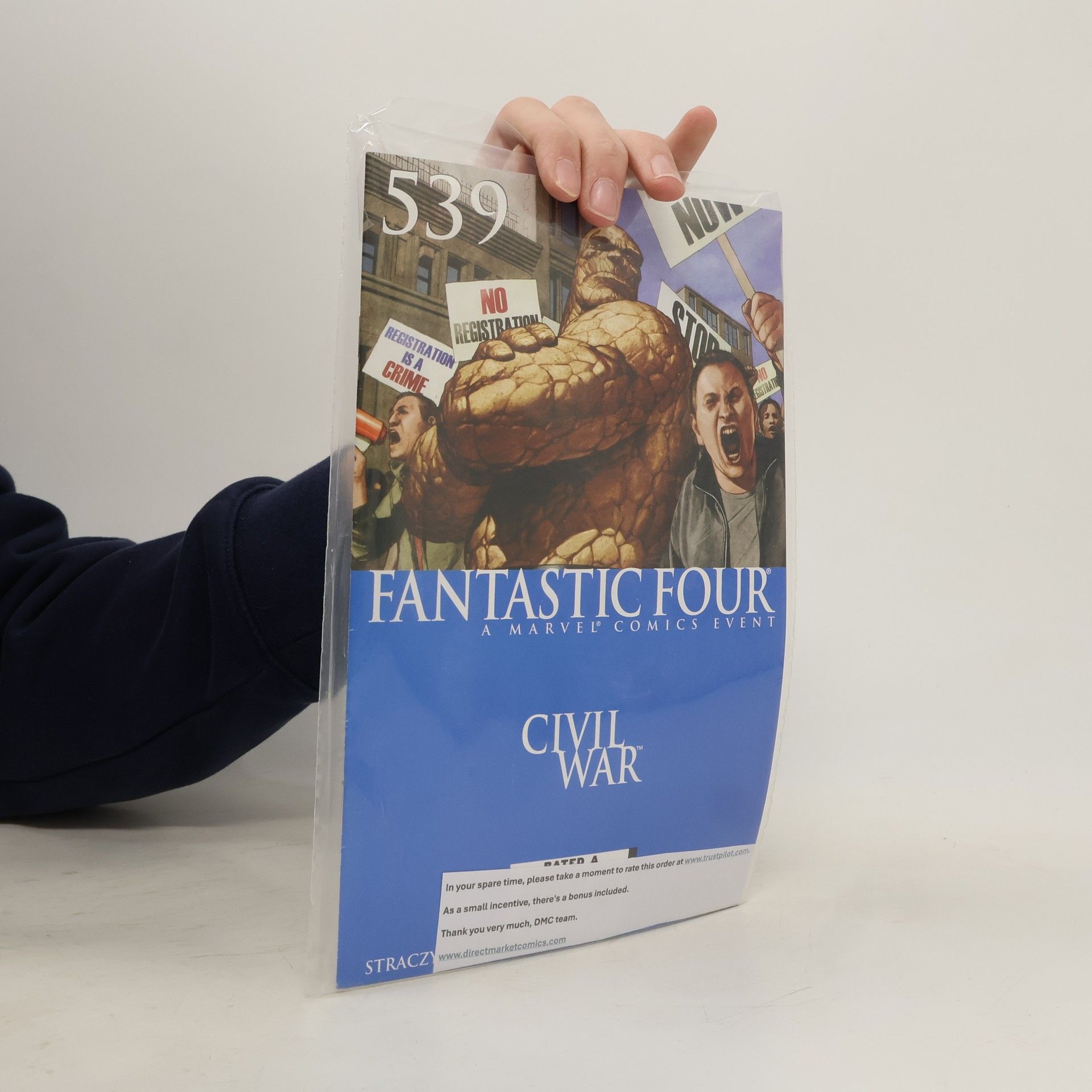 J. Michael Straczynski Fantastic Four 539