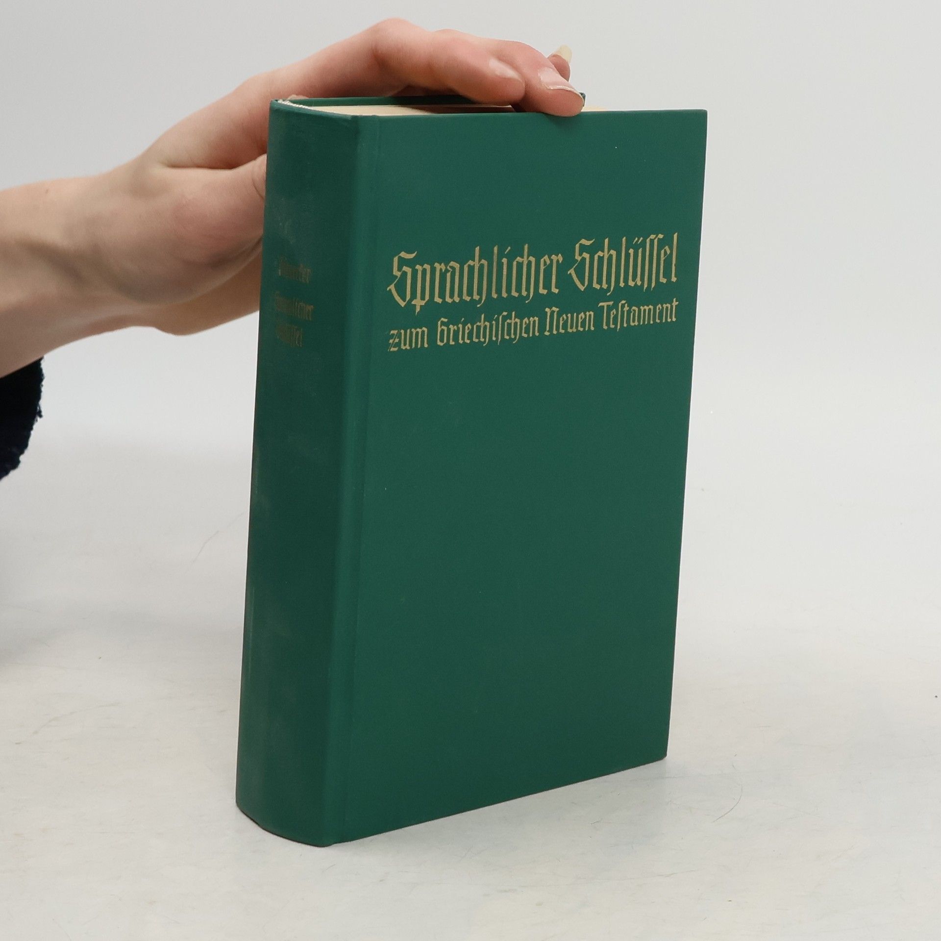 Sprachlicher Schlüssel zum Griechischen Neuen Testament